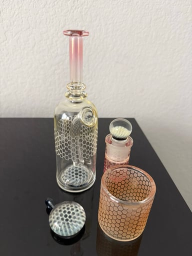 Preview pic of Kage glass rig, pendy, iso station set