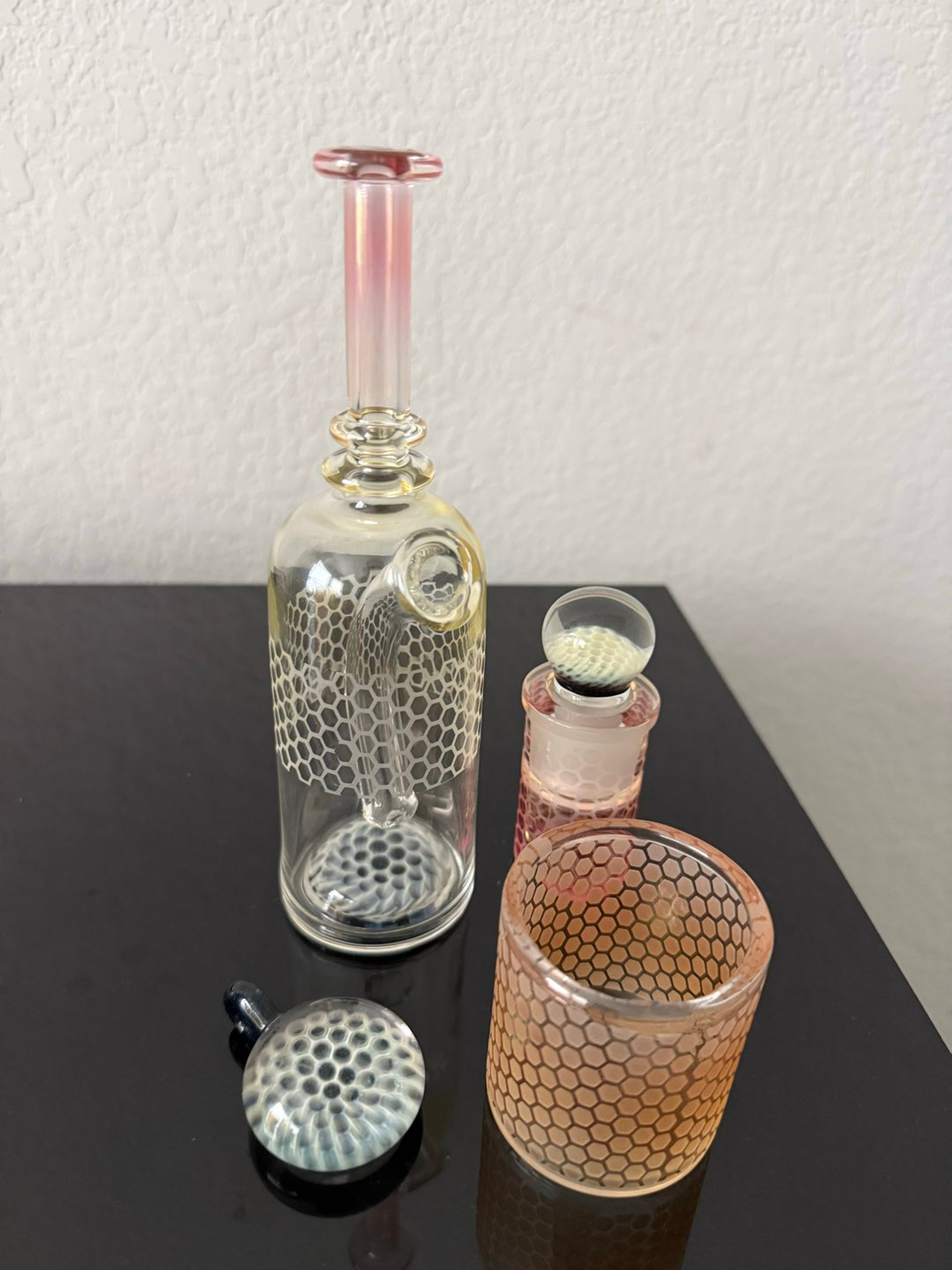 Preview pic of Kage glass rig, pendy, iso station set