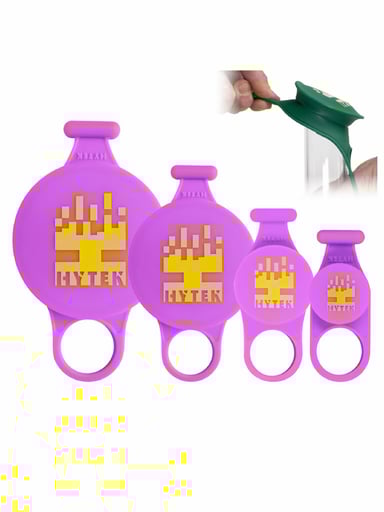 Preview pic of Pink Slyme - Bong and Rig Cleaning Cap by HYTEK (PATENT PENDING) - Includes 4 Caps T