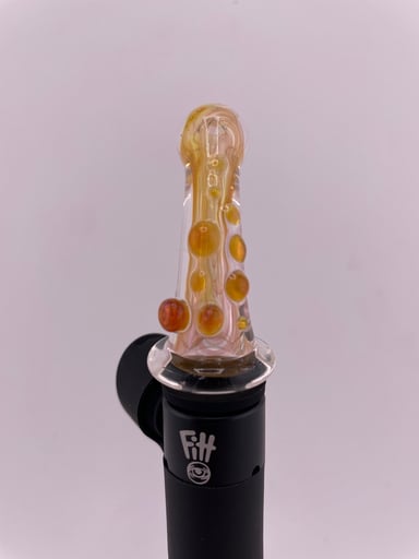 Preview pic of Brando Glass Puffco Pivot Toper  and - Fumed Straw