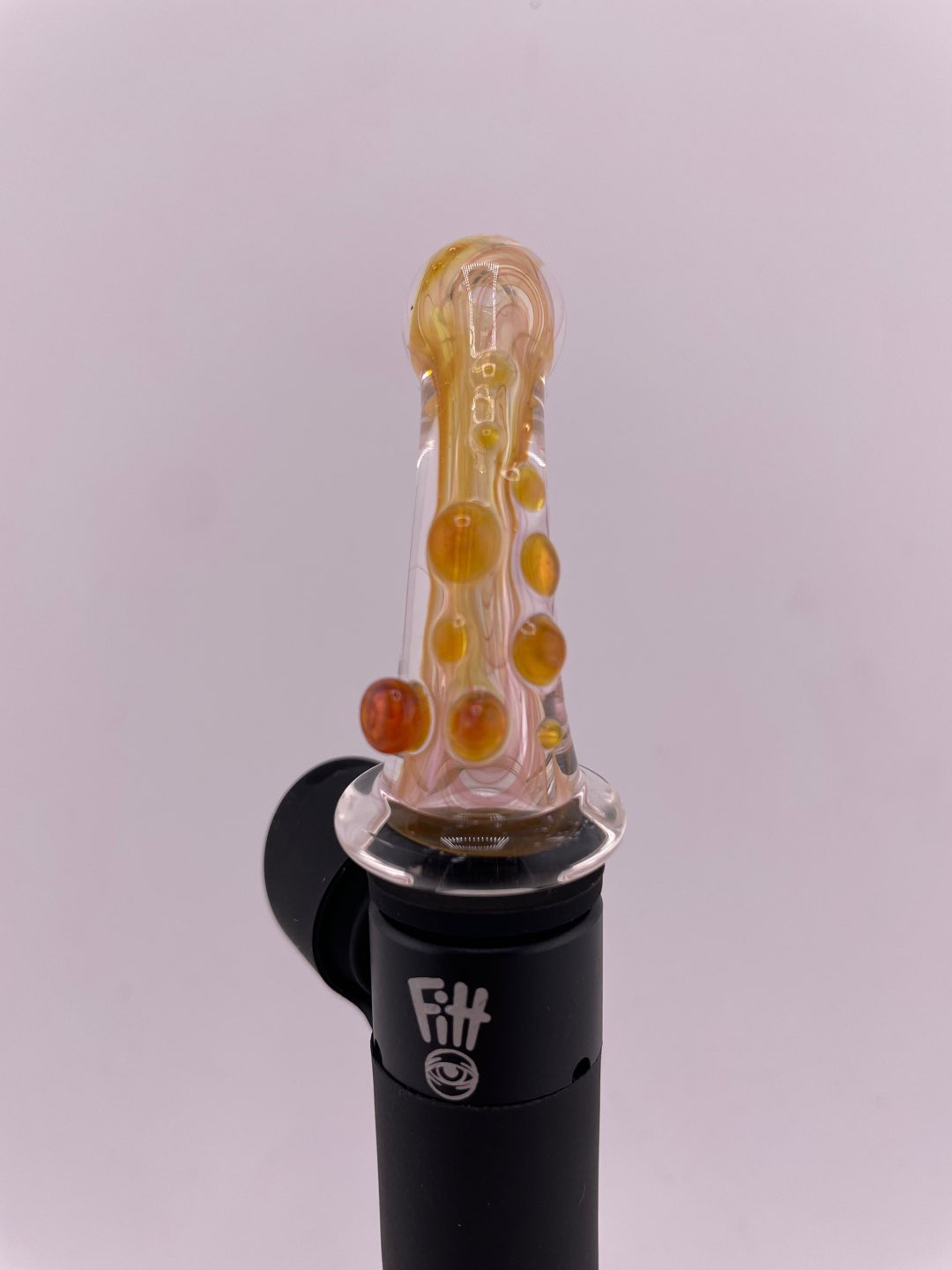 Brando Glass Puffco Pivot Toper  and - Fumed Straw image 0