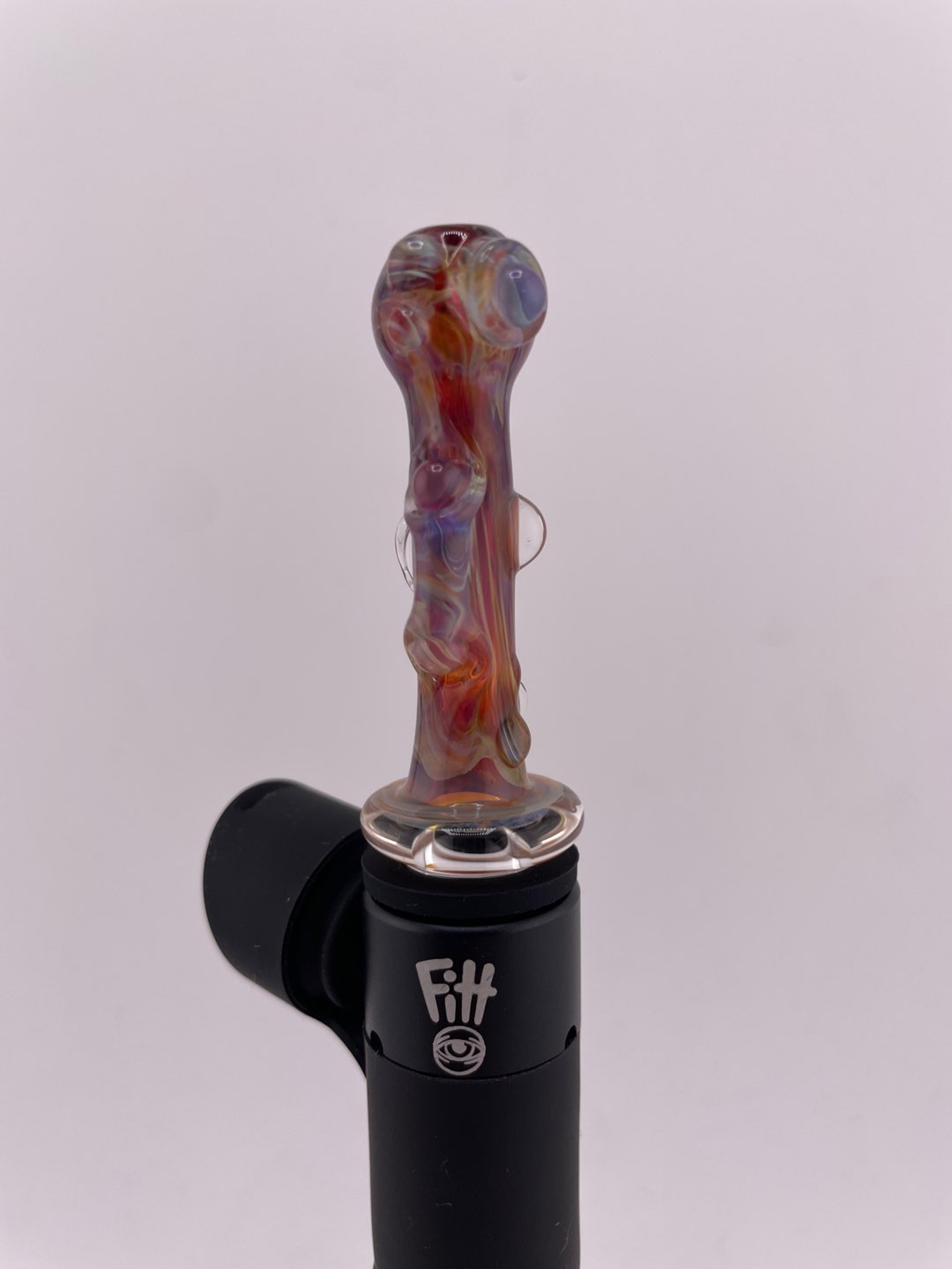 Brando Glass Puff Pivot Toper  and - Amber Purple image 0