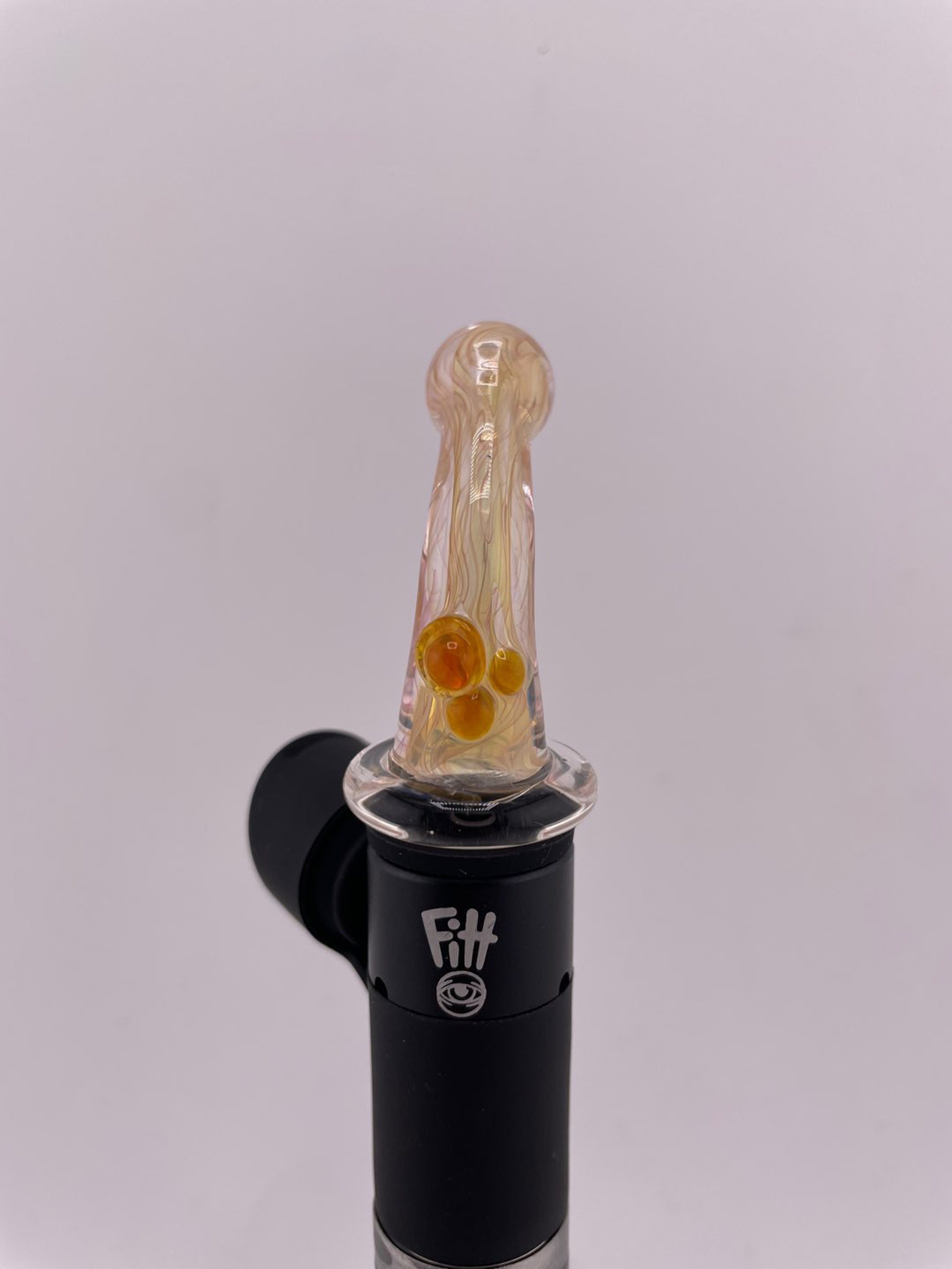 Brando Glass Puff Pivot Toper  and - Fumed Curve image 0