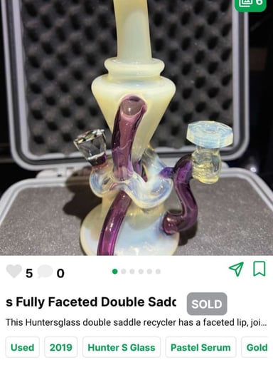 Preview pic of Hunter s glasss full fully faded double saddle