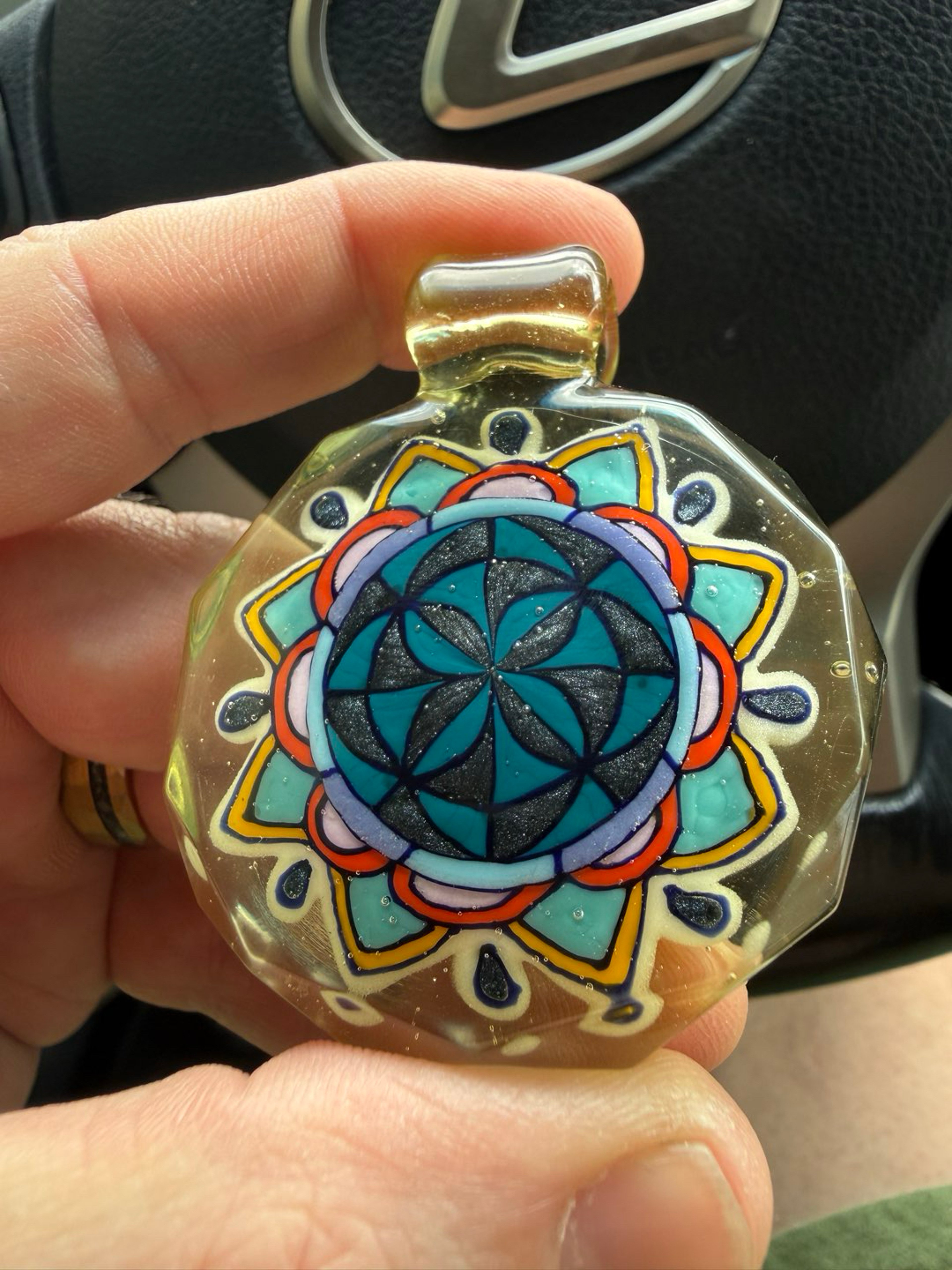 Preview pic of BMFT faceted flip pendy