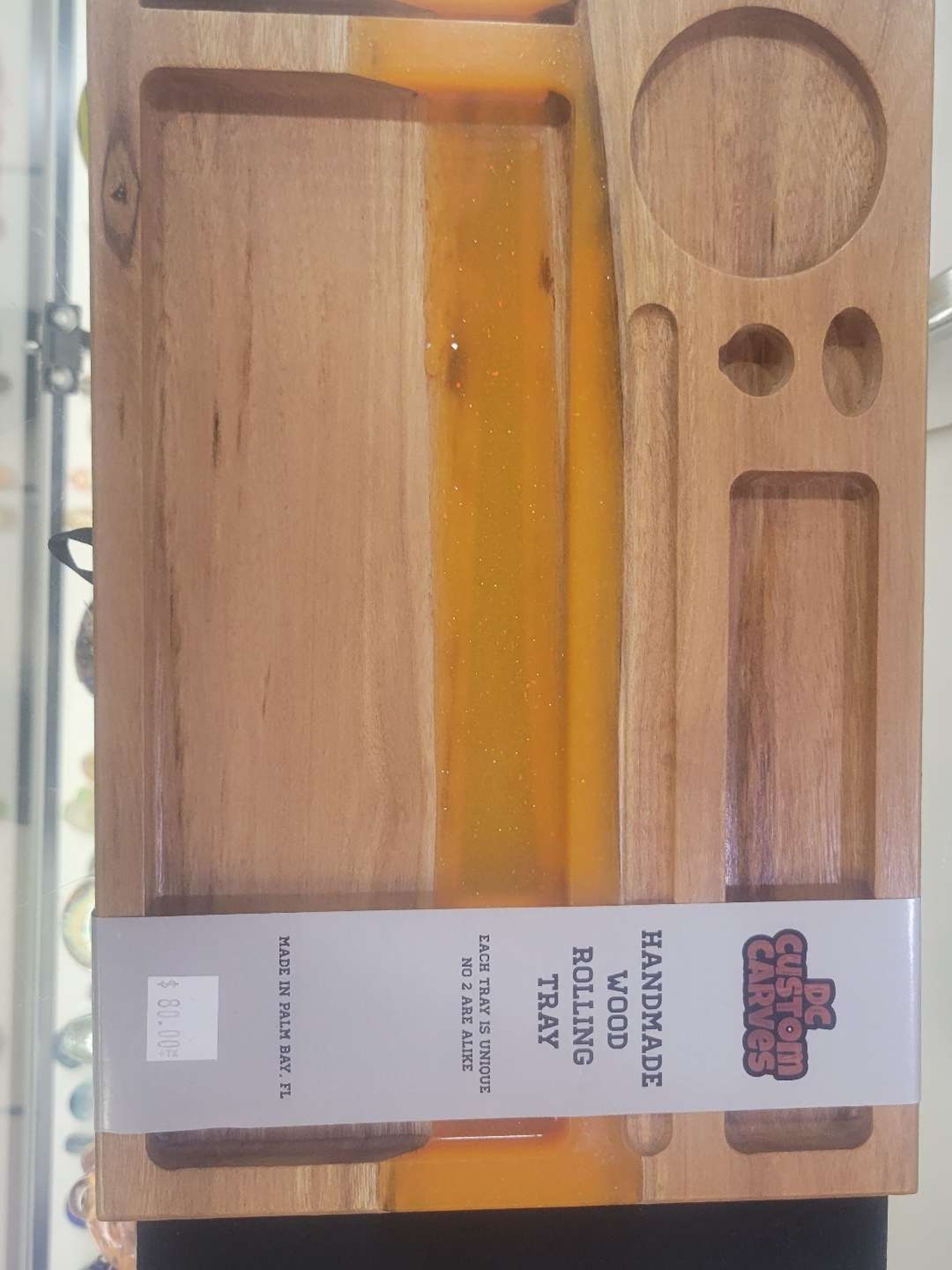 Handmade wood rolling trays. image 0