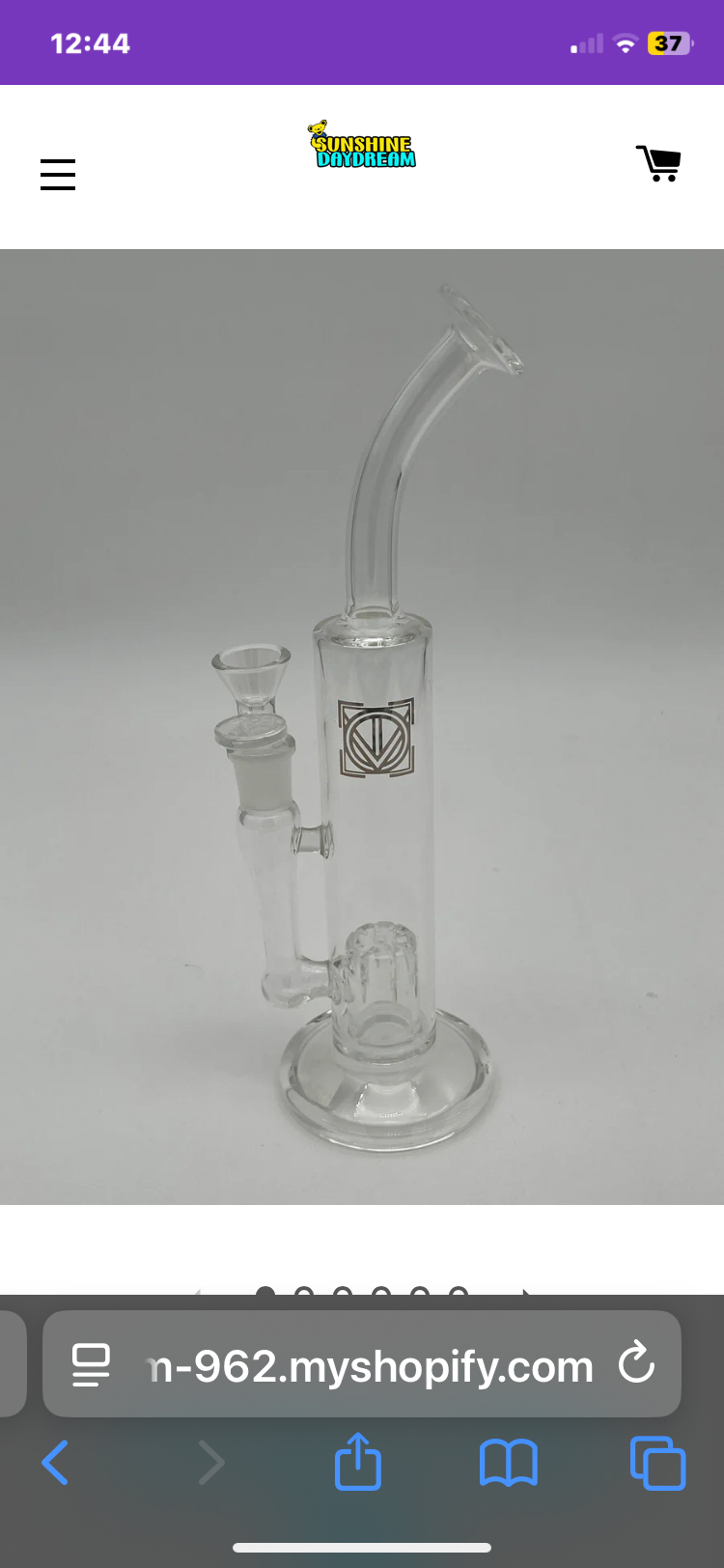 Licit Glass 11" Bent Neck image 0