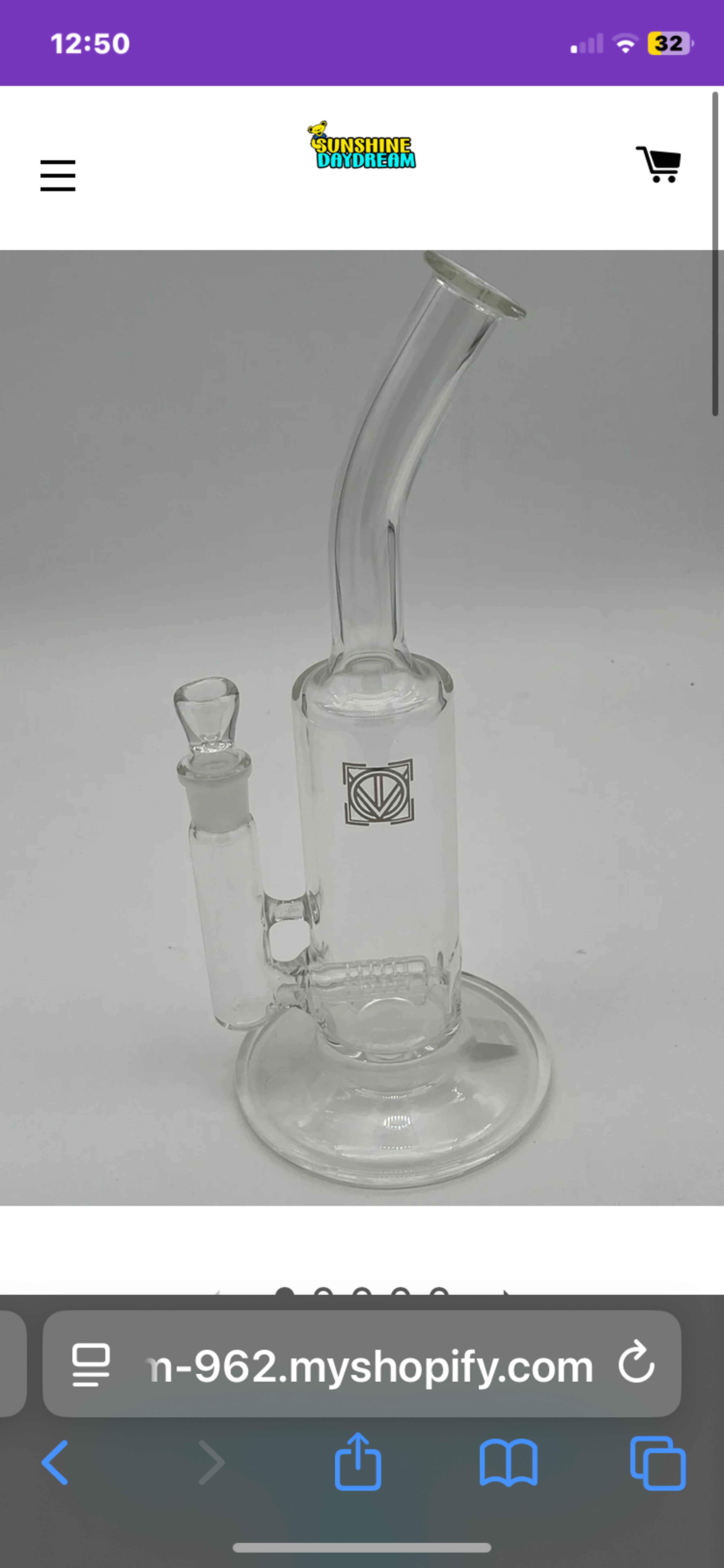 Preview pic of Licit Glass 13" Bent Neck