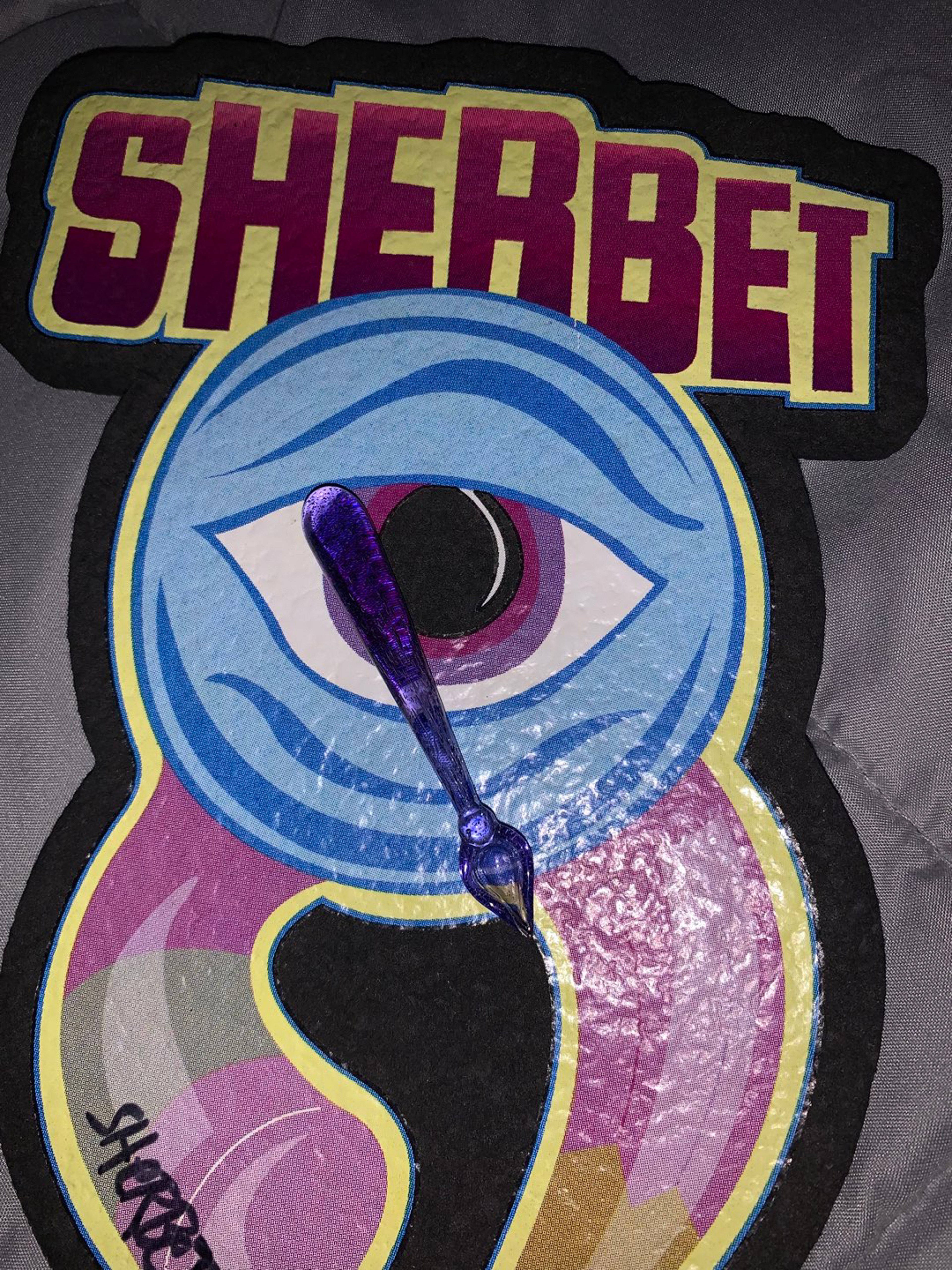 Preview pic of Anthea glass dab spoon