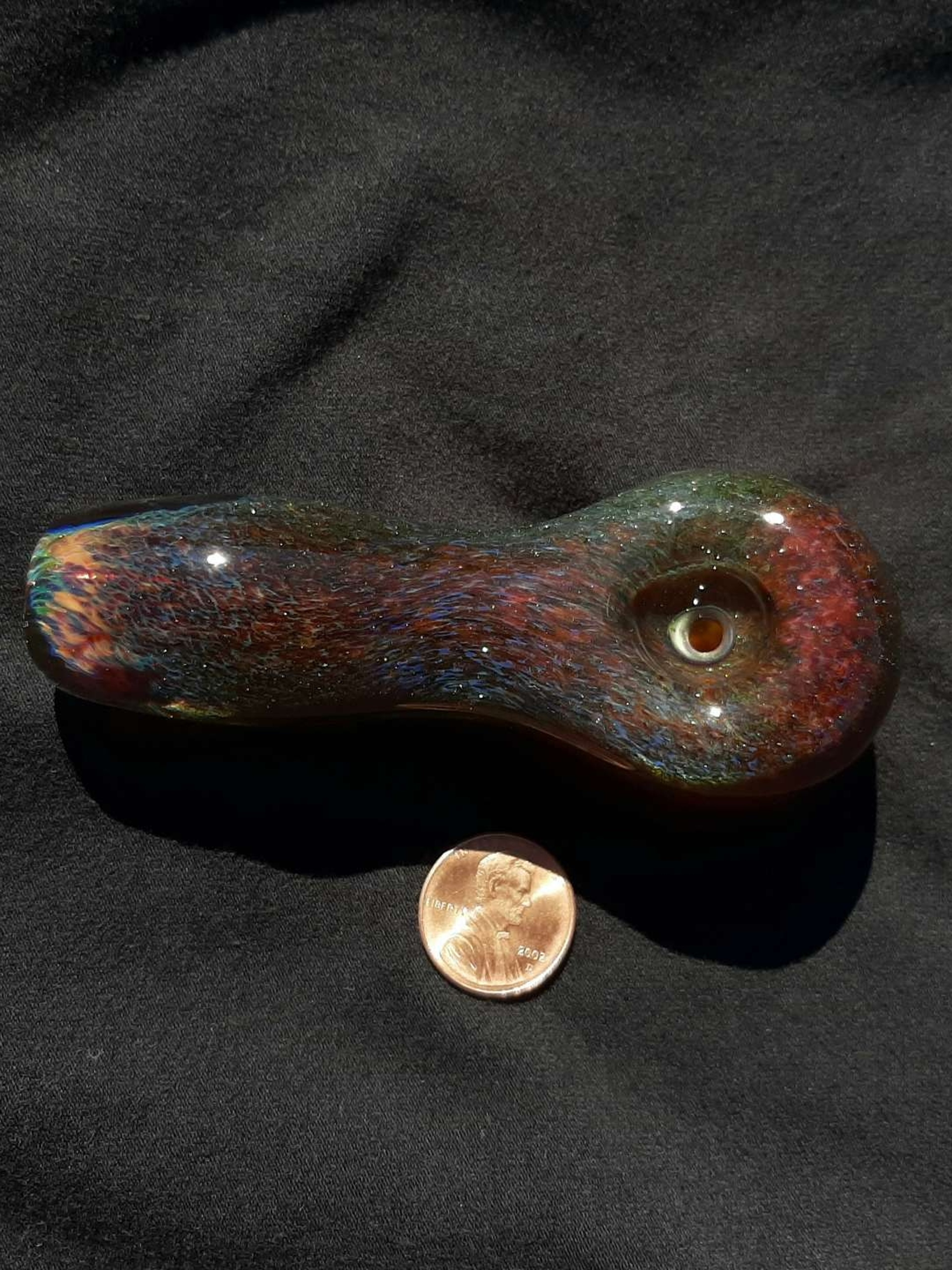 Inside out, frit, borosilicate glass pipe image 0