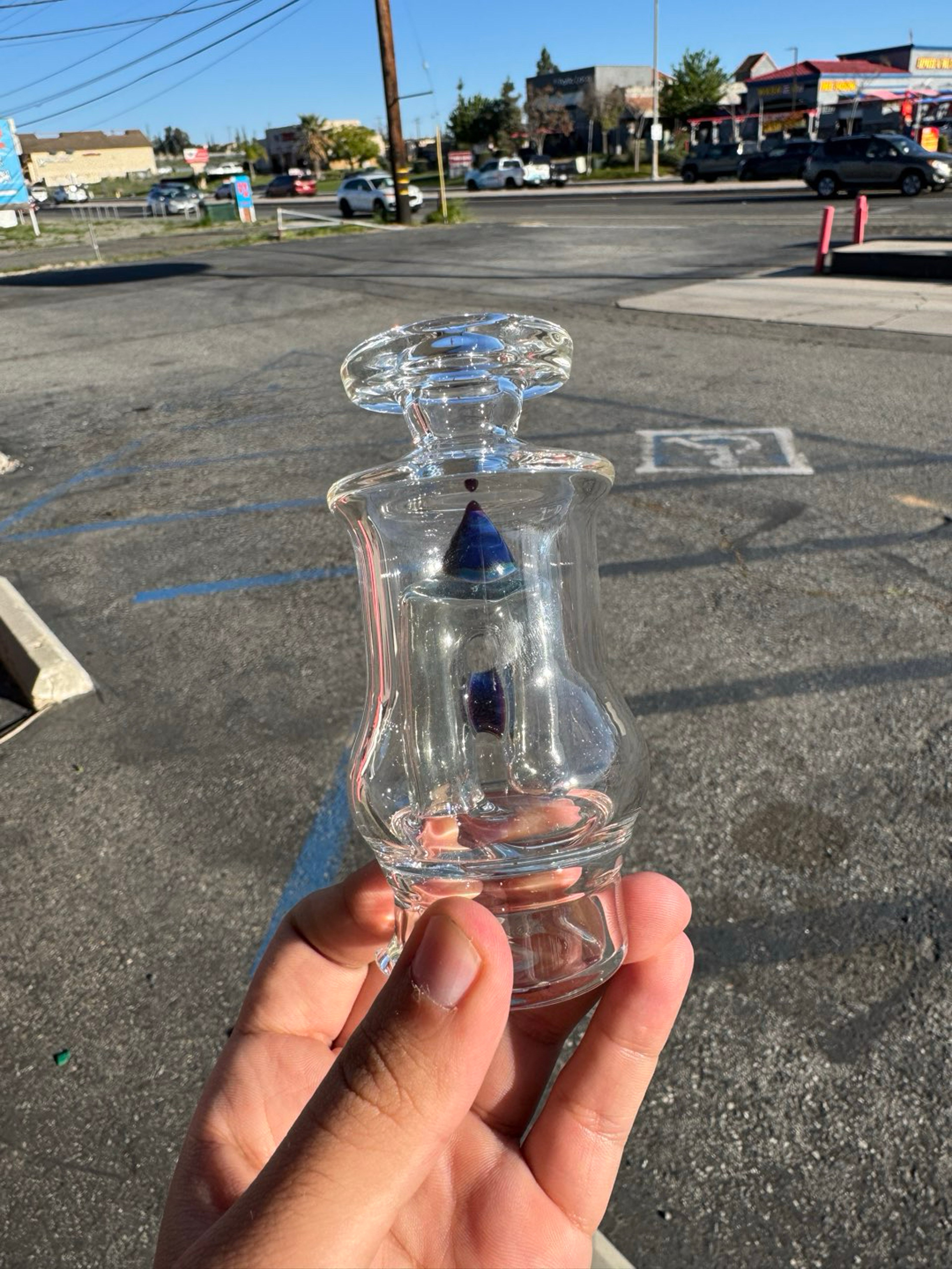 Full accent realrichbrian puffco top teal dust image 0