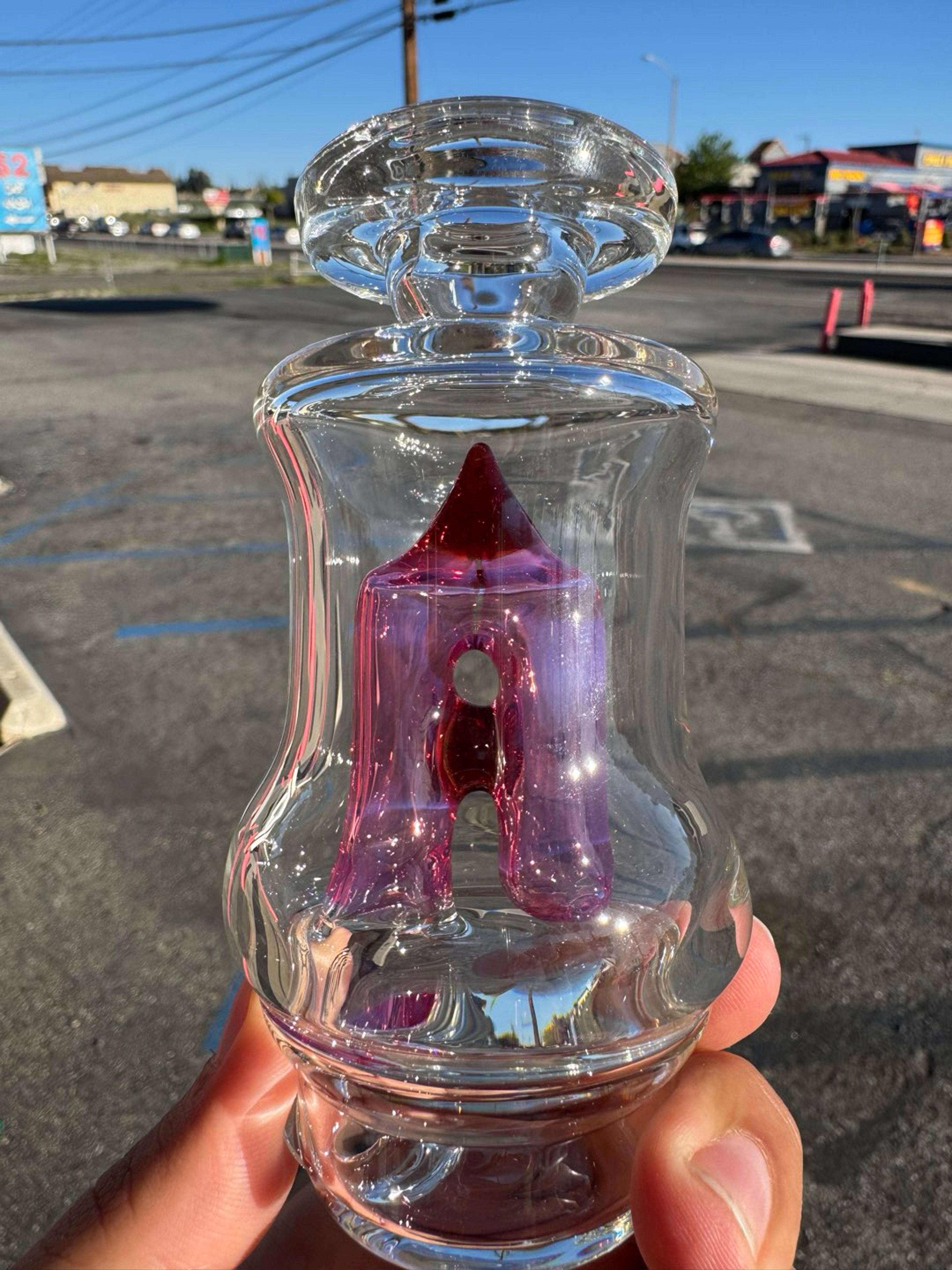 Full accent puffco top ruby/pink image 0