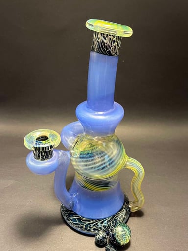 Preview pic of Congruent Creations Purple Satin Isocycler Set