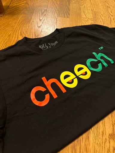 Preview pic of Cheech Medium Black T Shirt