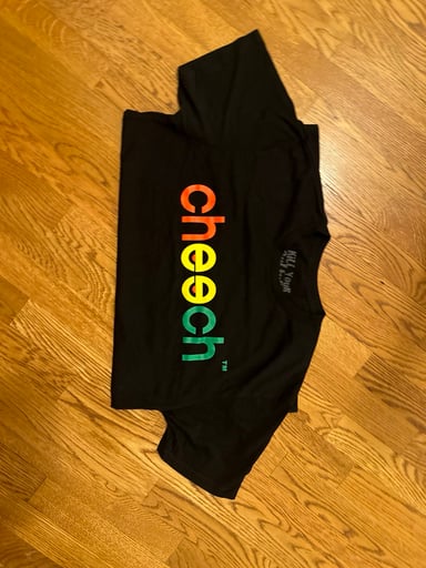 Preview pic of Cheech Medium Black T Shirt