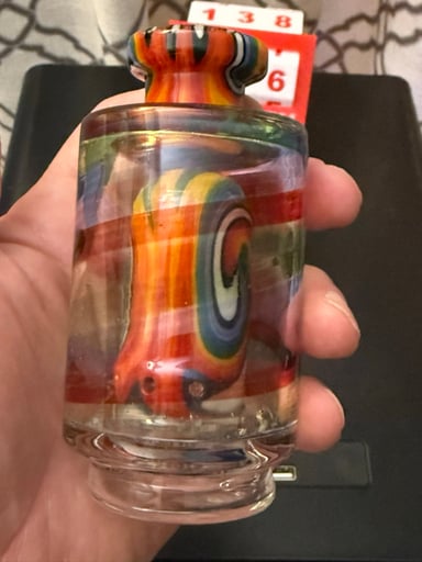 Preview pic of Randohm rainbow chugger Puffco top