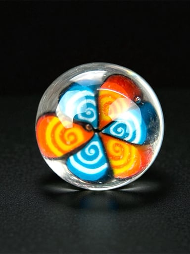 Preview pic of Steven H Glass – Millie Valve Marble (12–13mm)