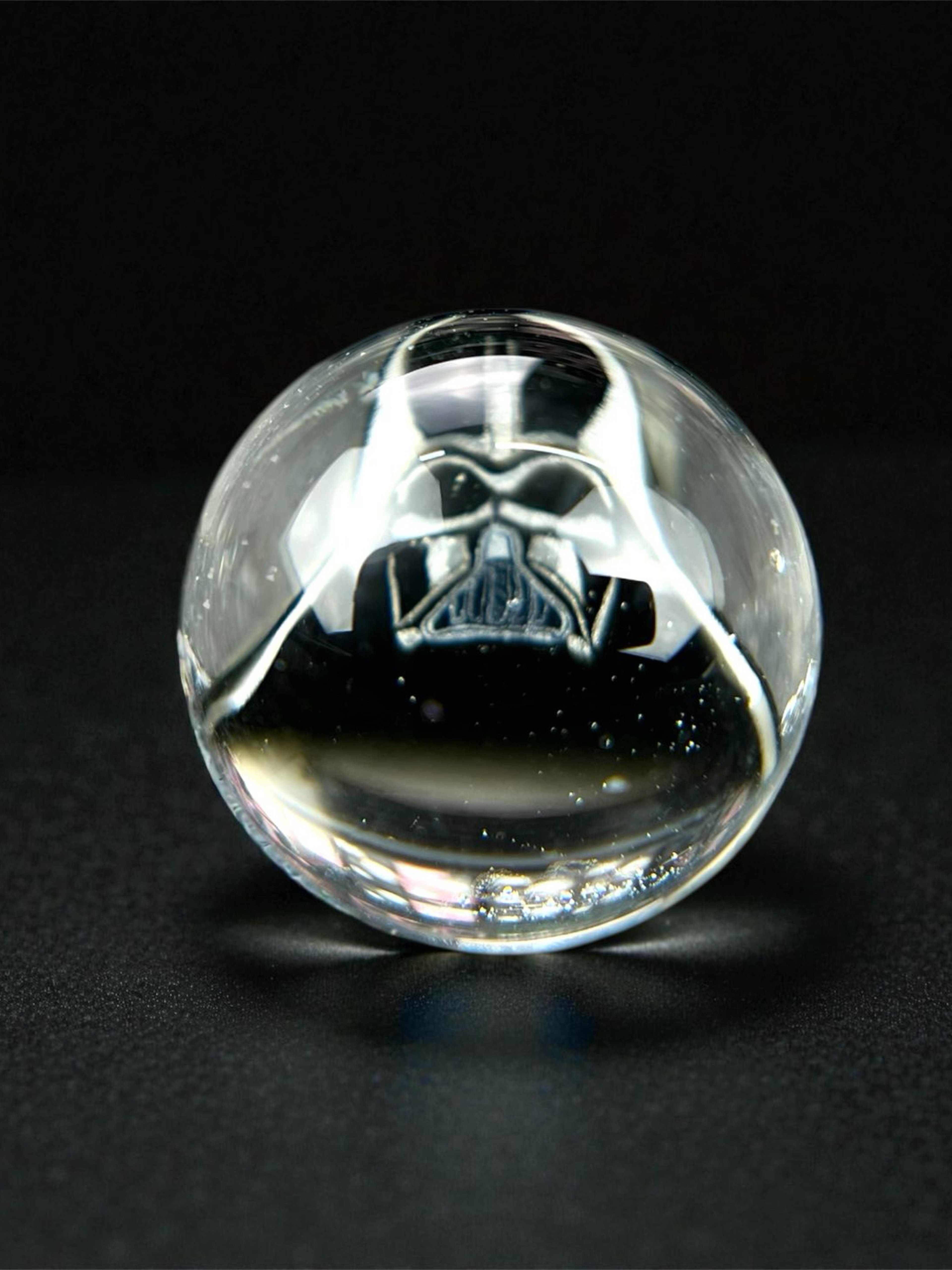 Steven H Glass – Star Wars Darth Vader Millie Valve Marble (12–13mm) image 0