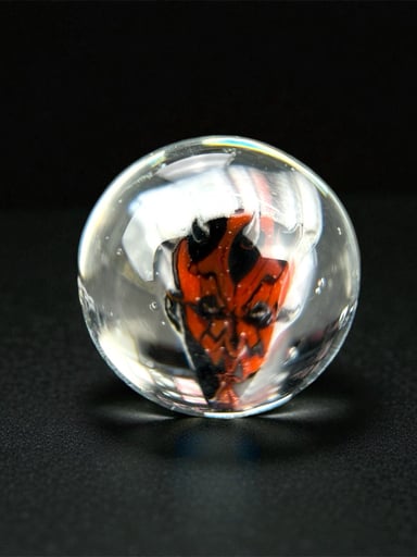 Preview pic of Steven H Glass – Star Wars Darth Maul Millie Valve Marble (12–13mm)