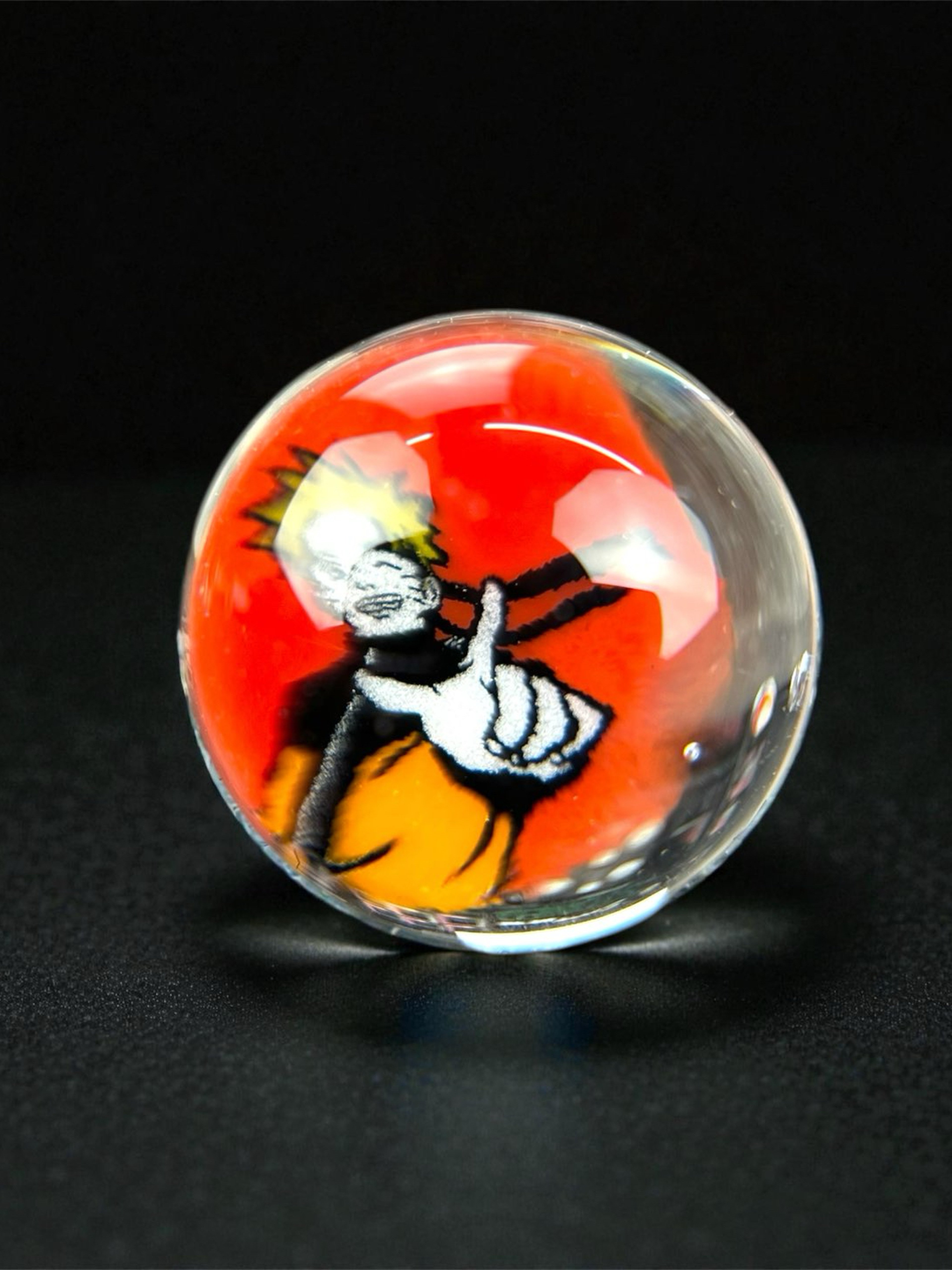 Steven H Glass – Naruto Uzumaki Millie Valve Marble (12–13mm) image 0