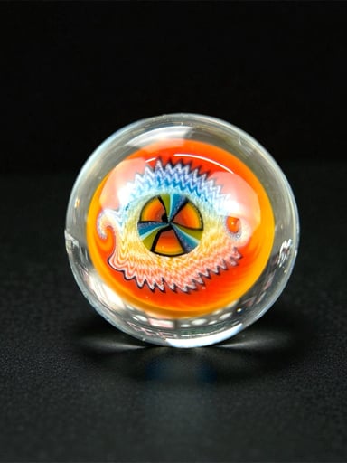 Preview pic of Steven H Glass – Millie Valve Marble (12–13mm)