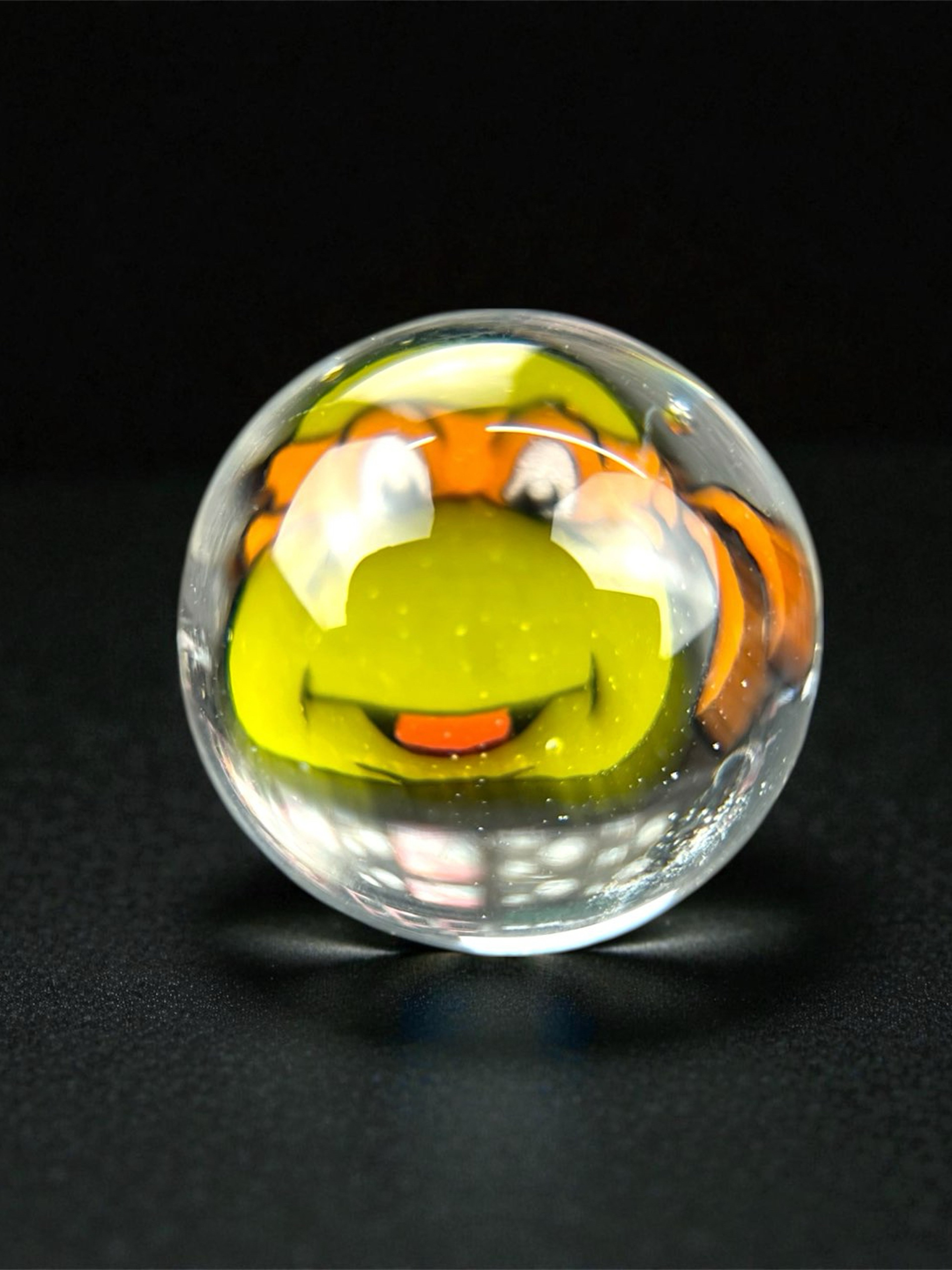 Preview pic of Steven H Glass – Michelangelo Teenage Mutant Ninja Turtles Millie Valve Marble (12–13mm)