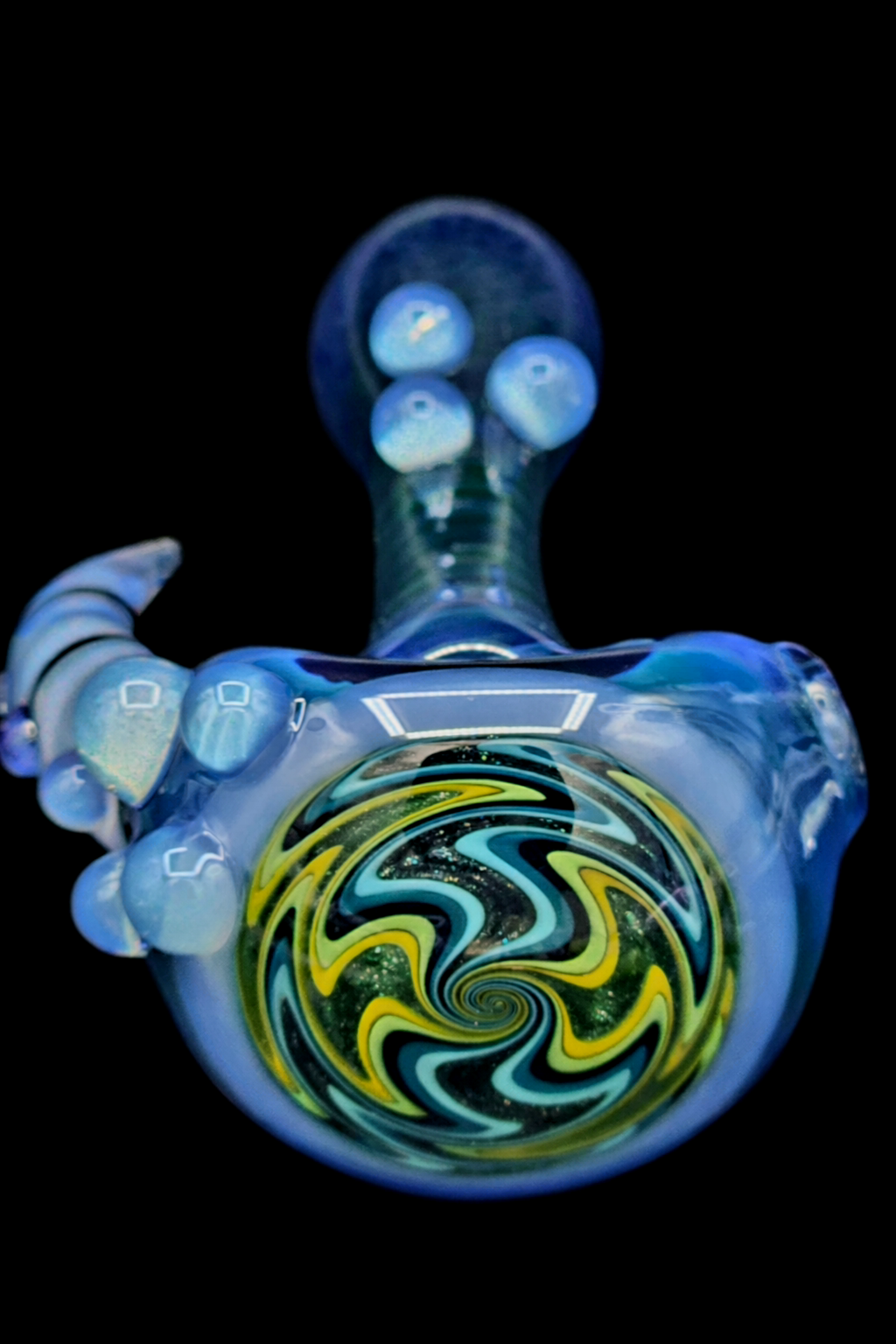 Blue Moon Wig Wag Pipe With Horn image 0