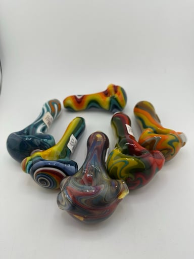 Preview pic of Phranq Glass Fully Worked Spoon Pipe