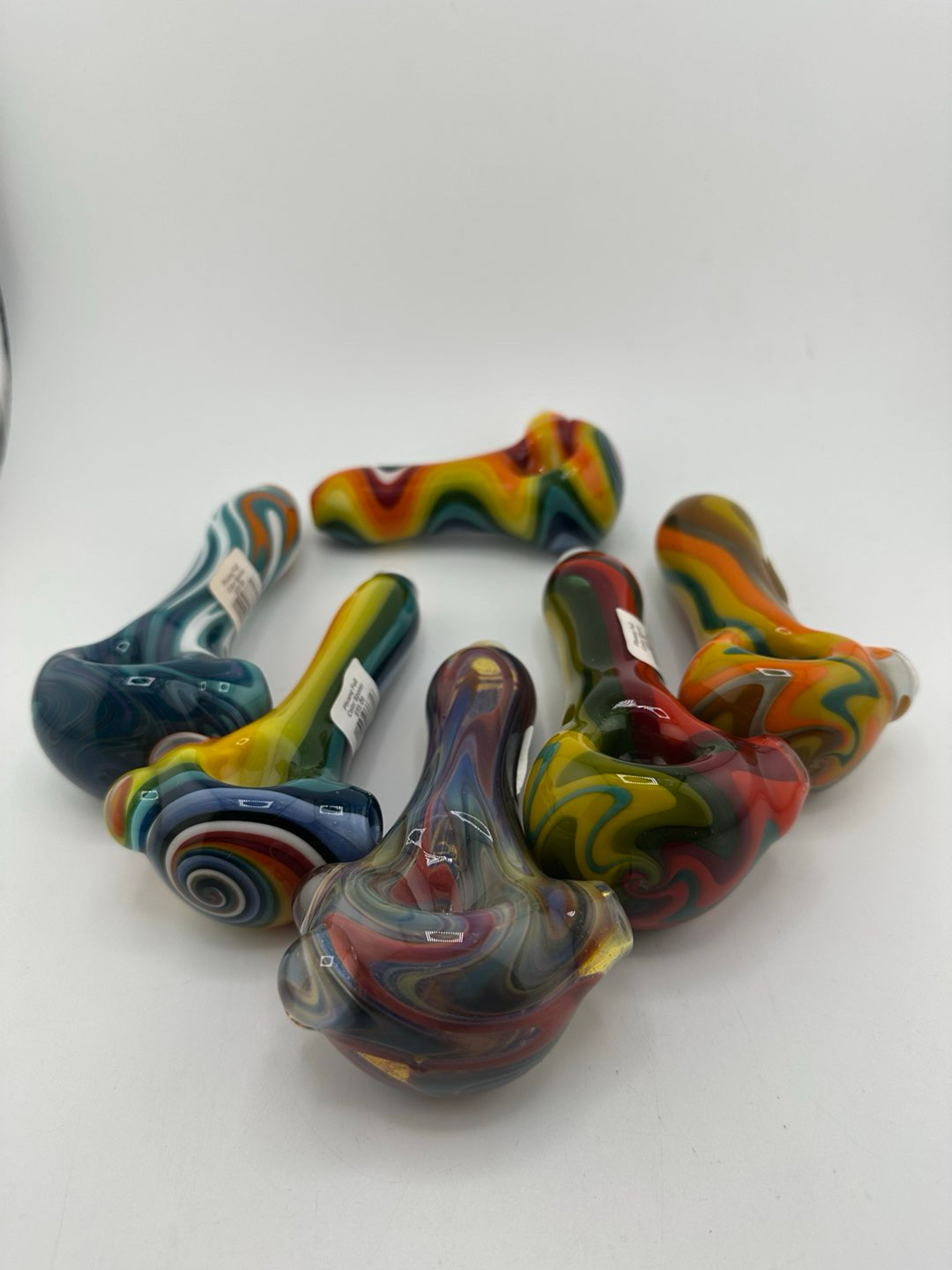 Phranq Glass Fully Worked Spoon Pipe image 0