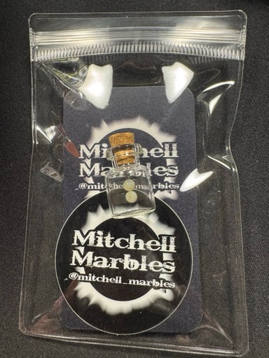 Preview pic of Wood Glue pearls by Mitchell Marbles