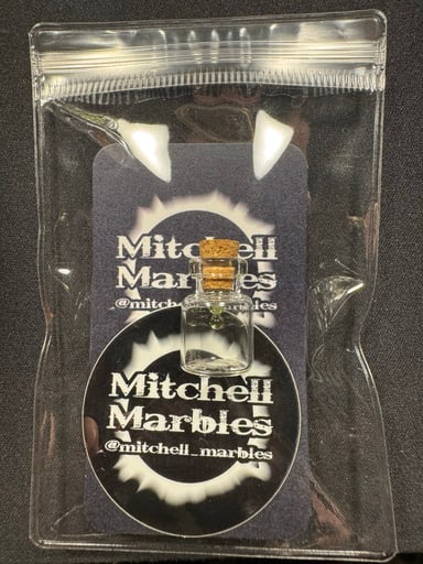 Preview pic of Citrine pearls by Mitchell Marbles