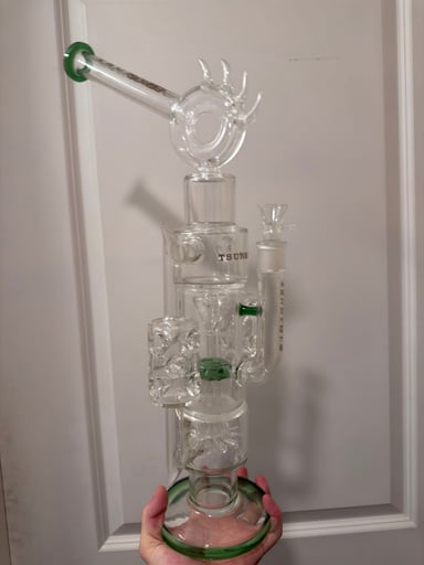Preview pic of Tsunami Glass Large Recycling Piece