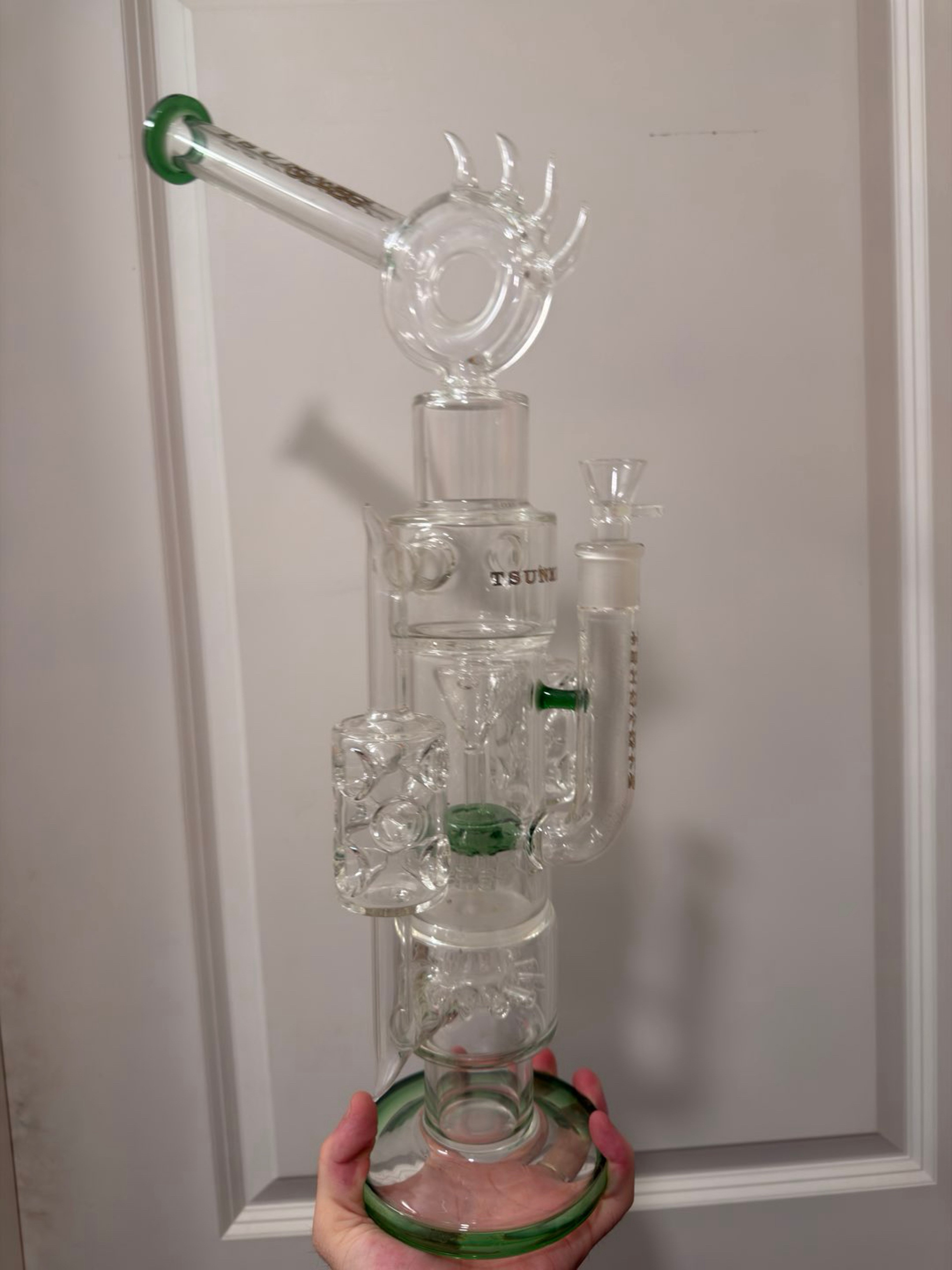 Preview pic of Tsunami Glass Large Recycling Piece