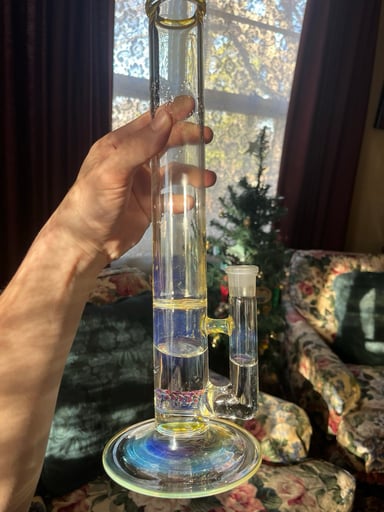 Preview pic of 3 Hole Disc Inline Tube 18 MM by papa p