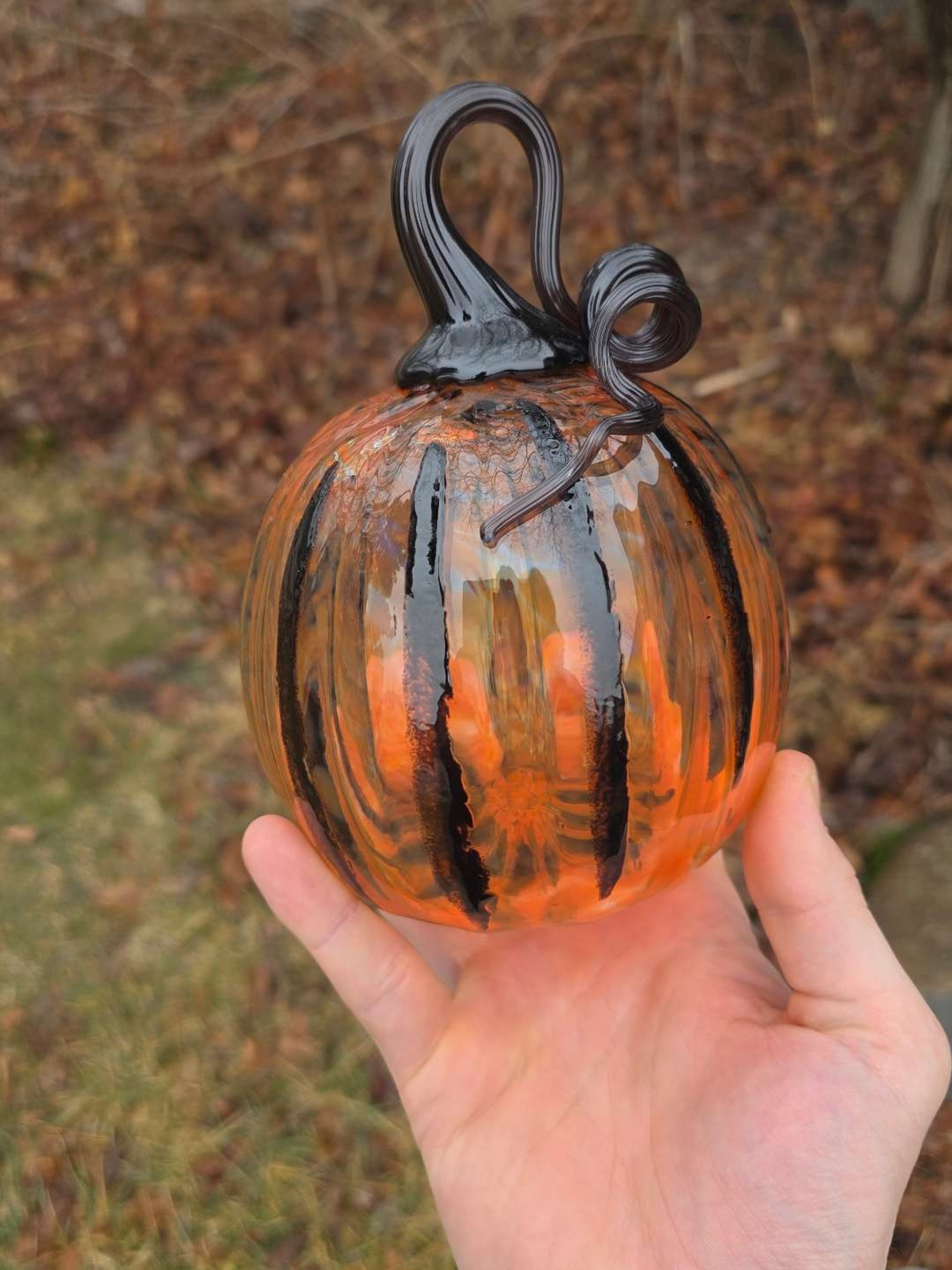 Glass pumpkin image 0