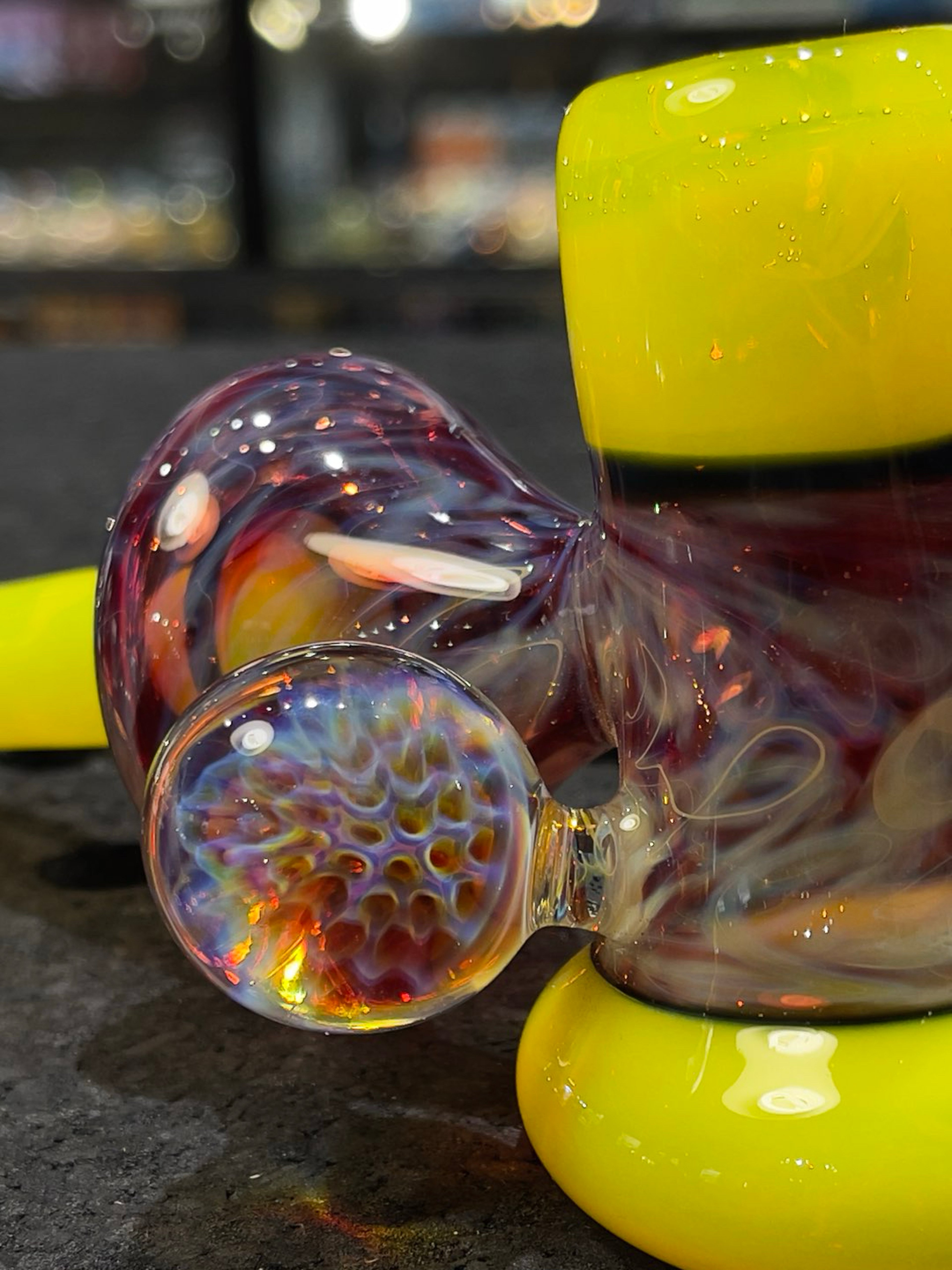 Preview pic of Kubu Amber Purple Honeycomb Hammer