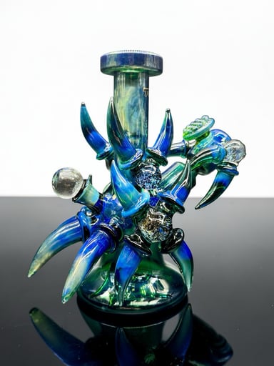 Preview pic of 8” Artistic Heady Glass Water Pipe