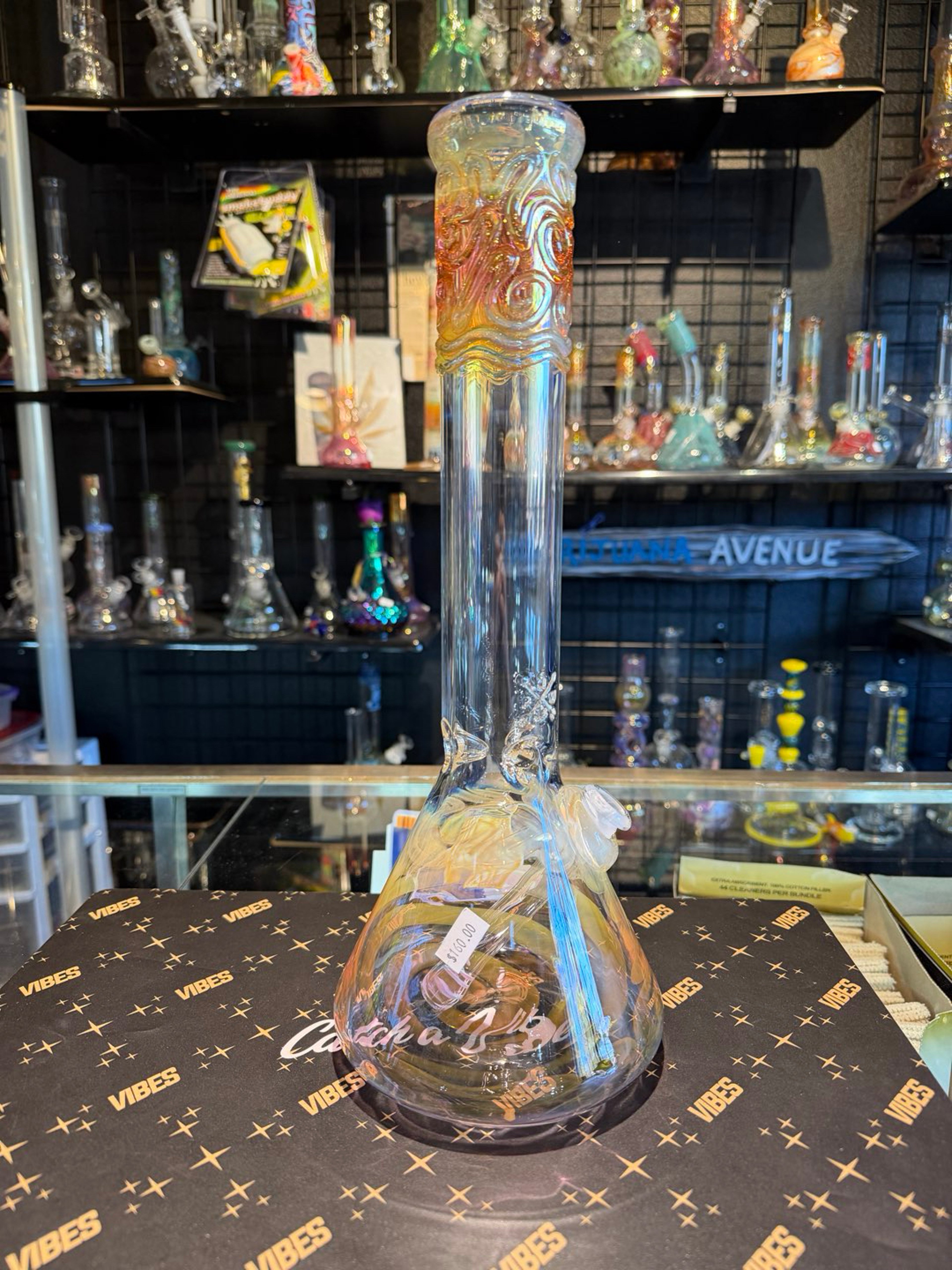 Preview pic of Mary Jane’s Glass Fumed Beaker