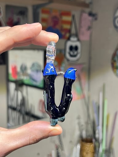 Preview pic of Double mushroom pendant