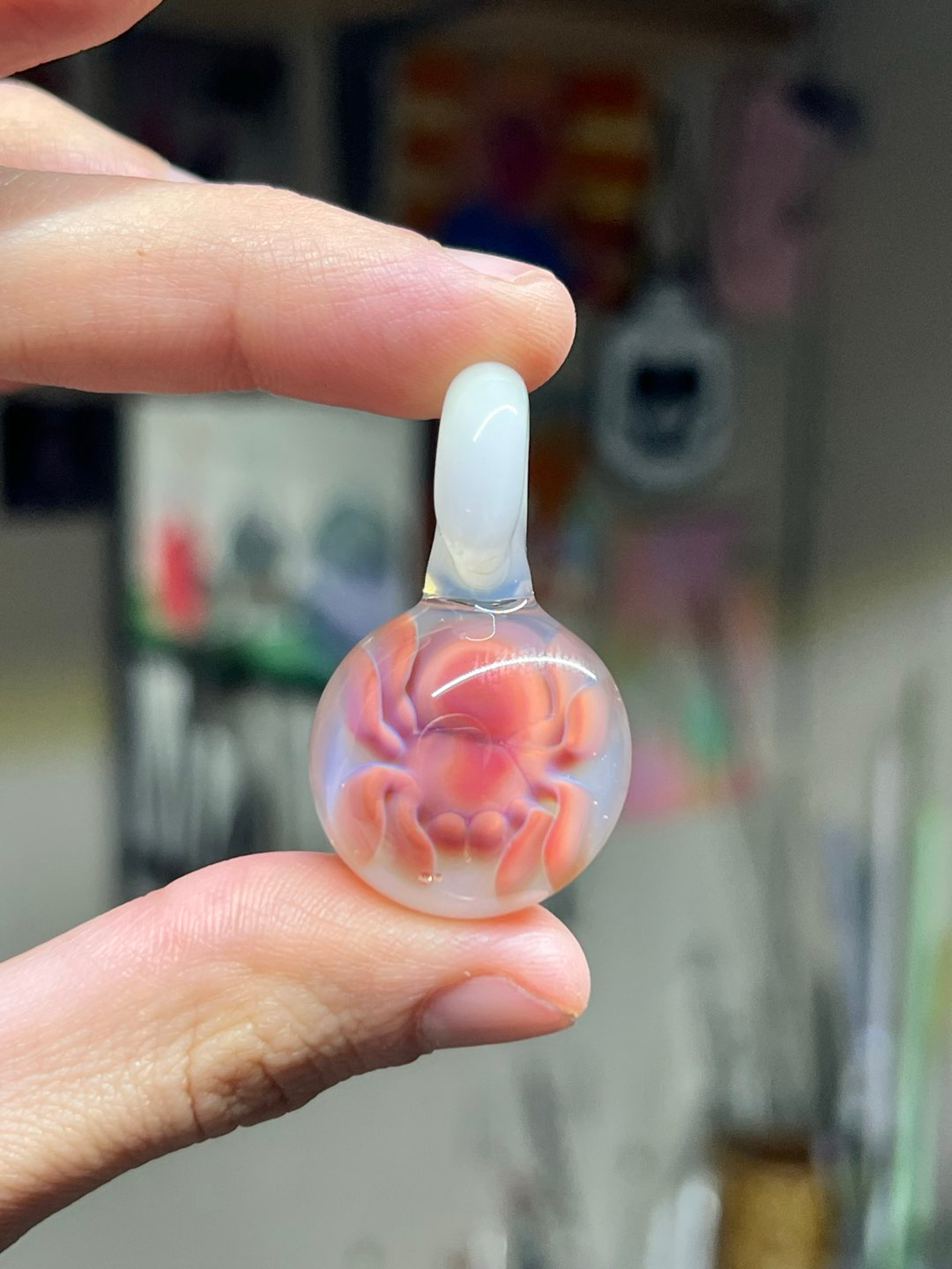 UV spider implosion pendant image 0