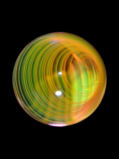 Preview pic of BP fumed wormhole marble