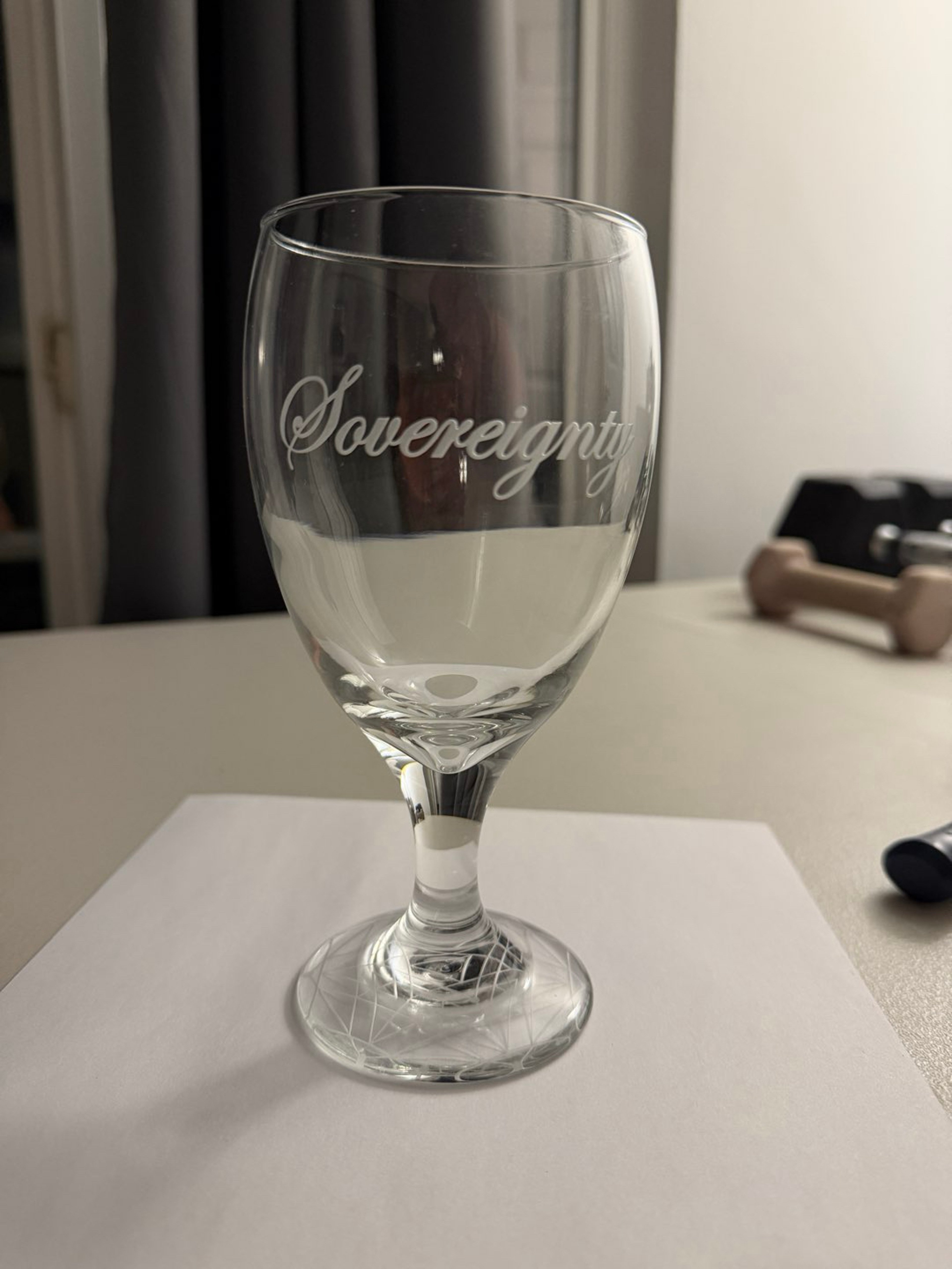 Preview pic of NEW Sovereignty Wine Glass