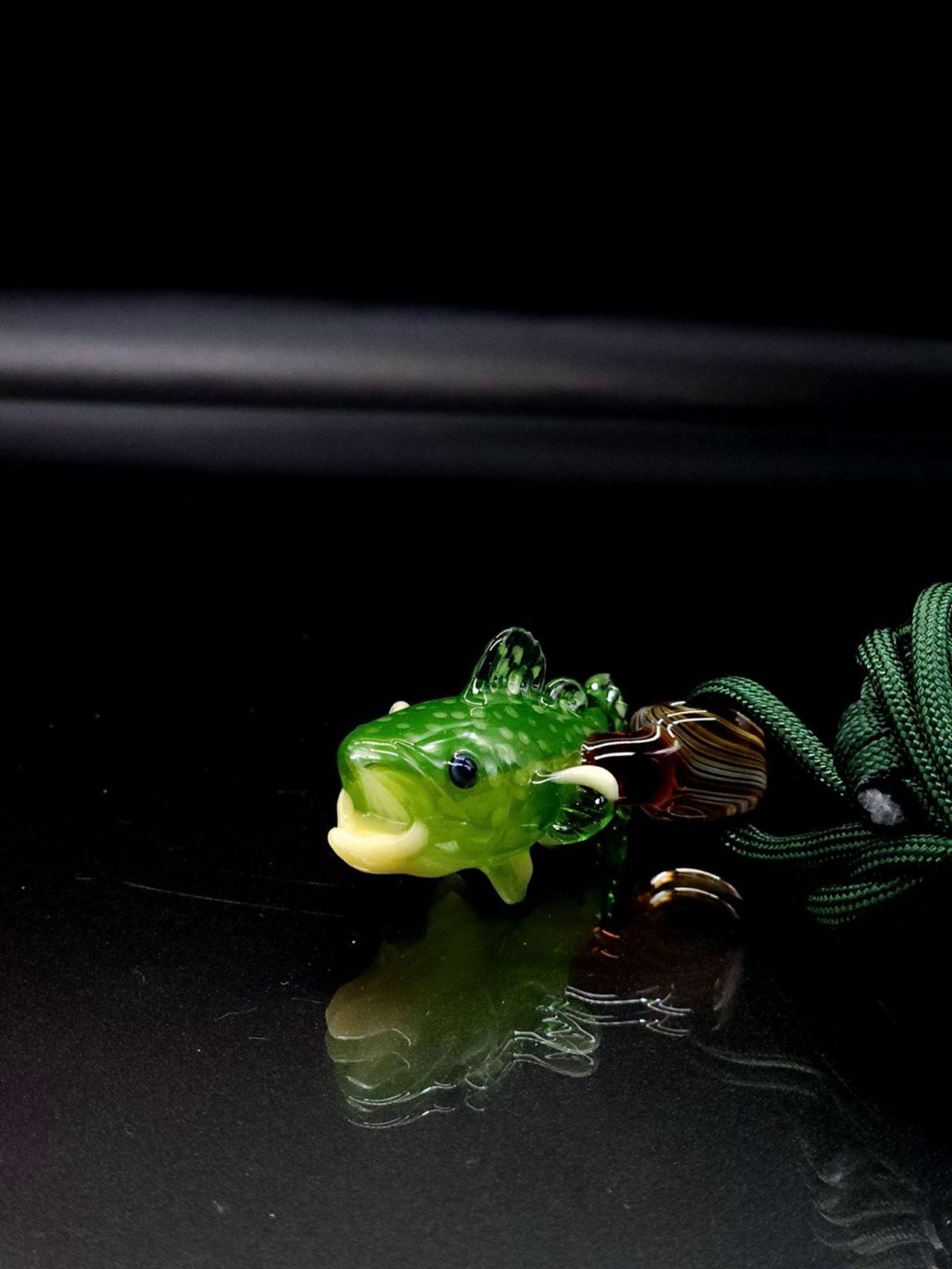 Preview pic of 603 Glass Lake Trout Pendant