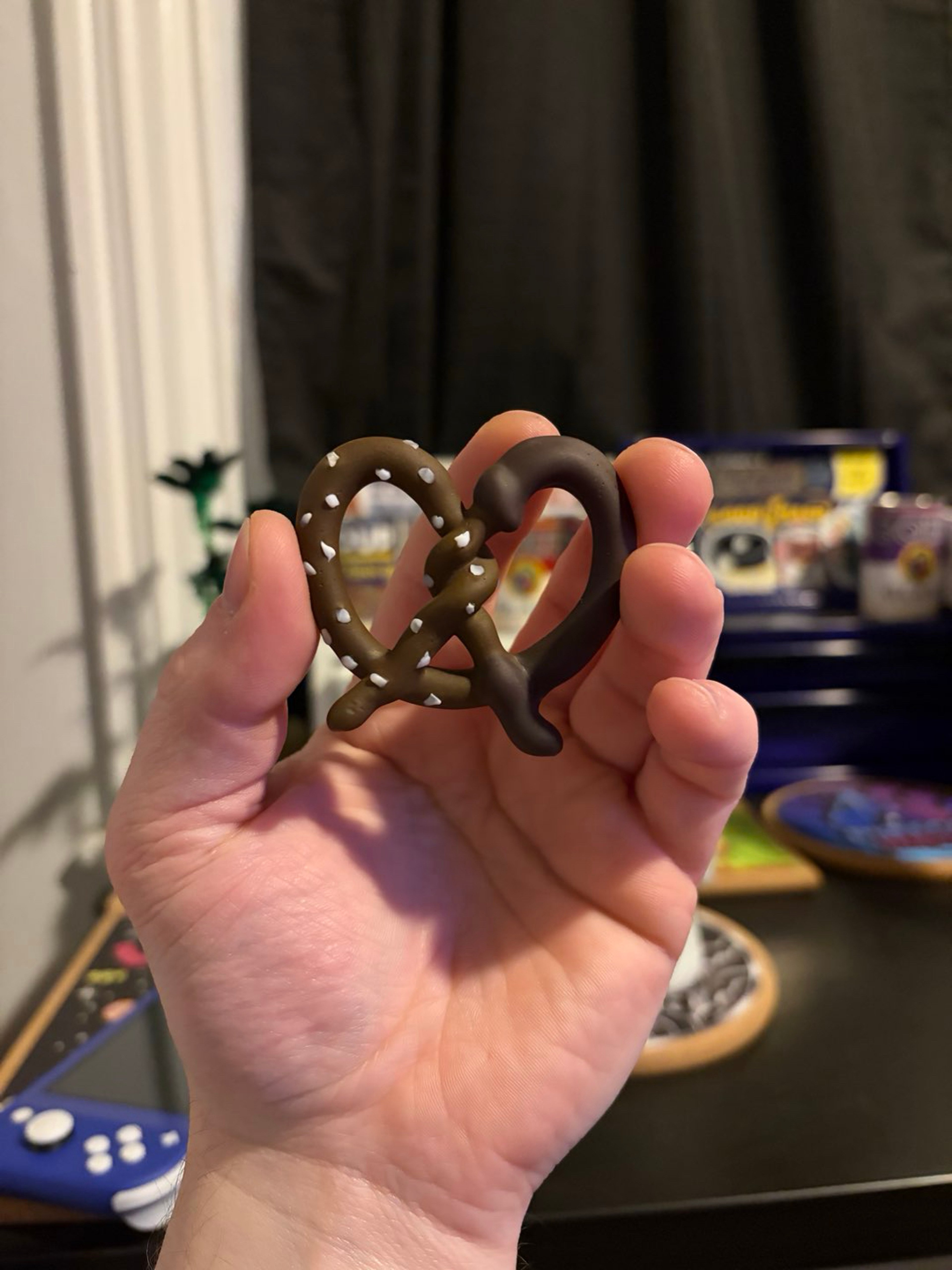 Soup Pretzel Pendant image 0