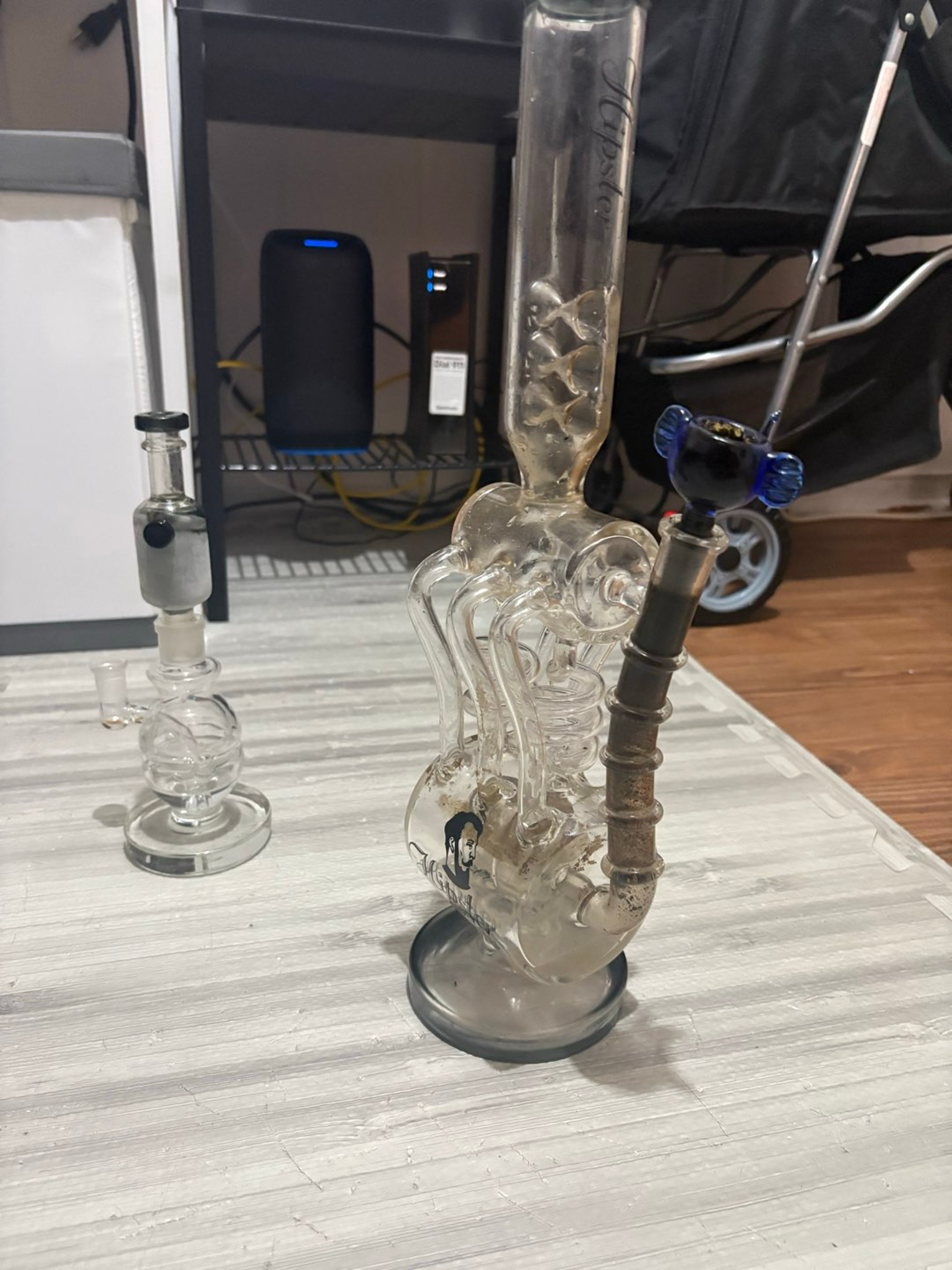 Tall recycler bong!!! image 0