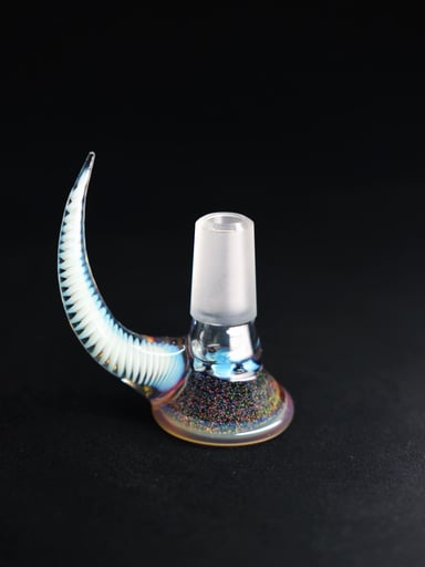 Preview pic of 18mm Black Crushed Opal 4 Hole Slide ApixDesign