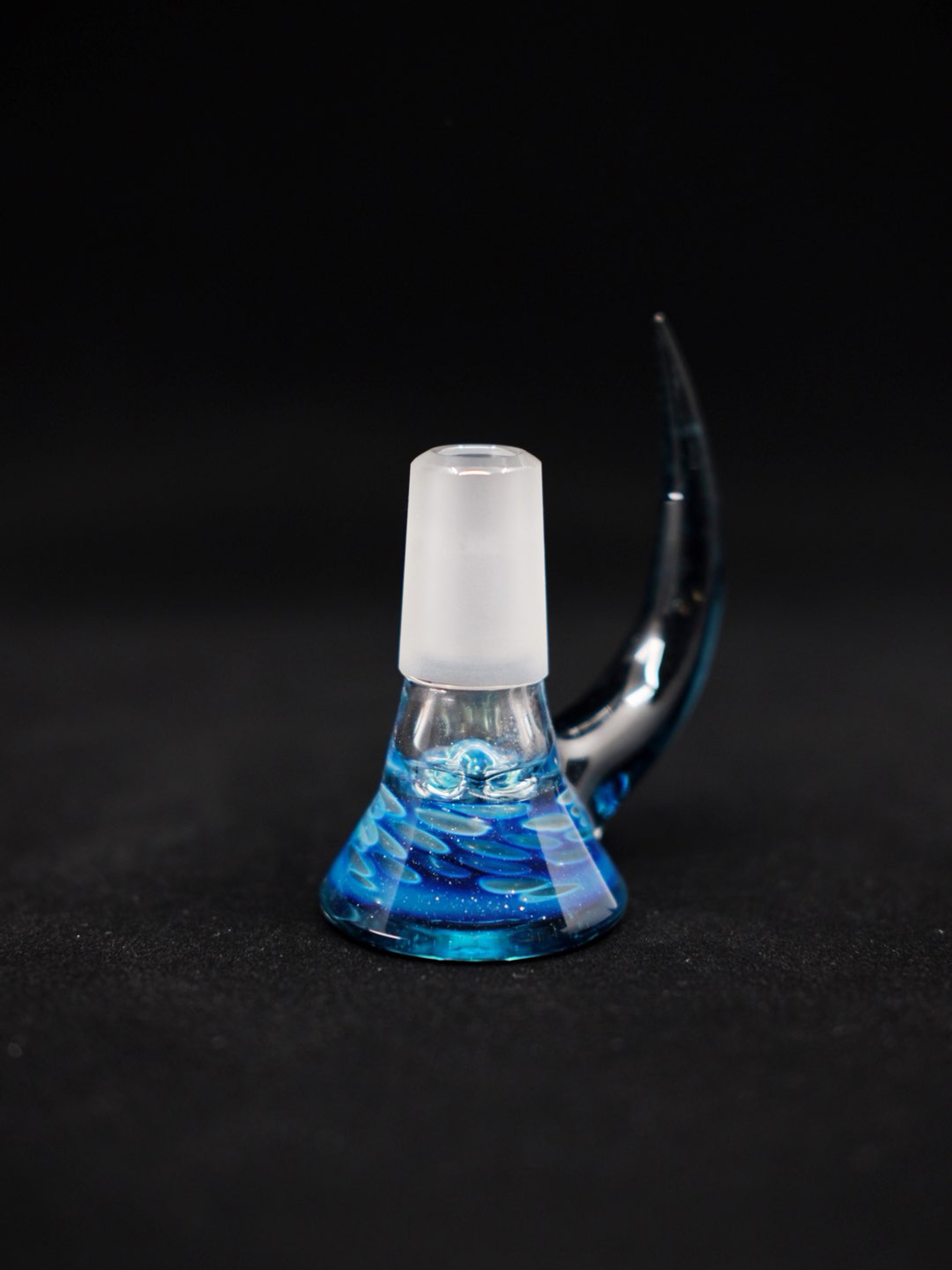 Blue Stardust Fumed Honeycomb 4 Hole Slide image 0