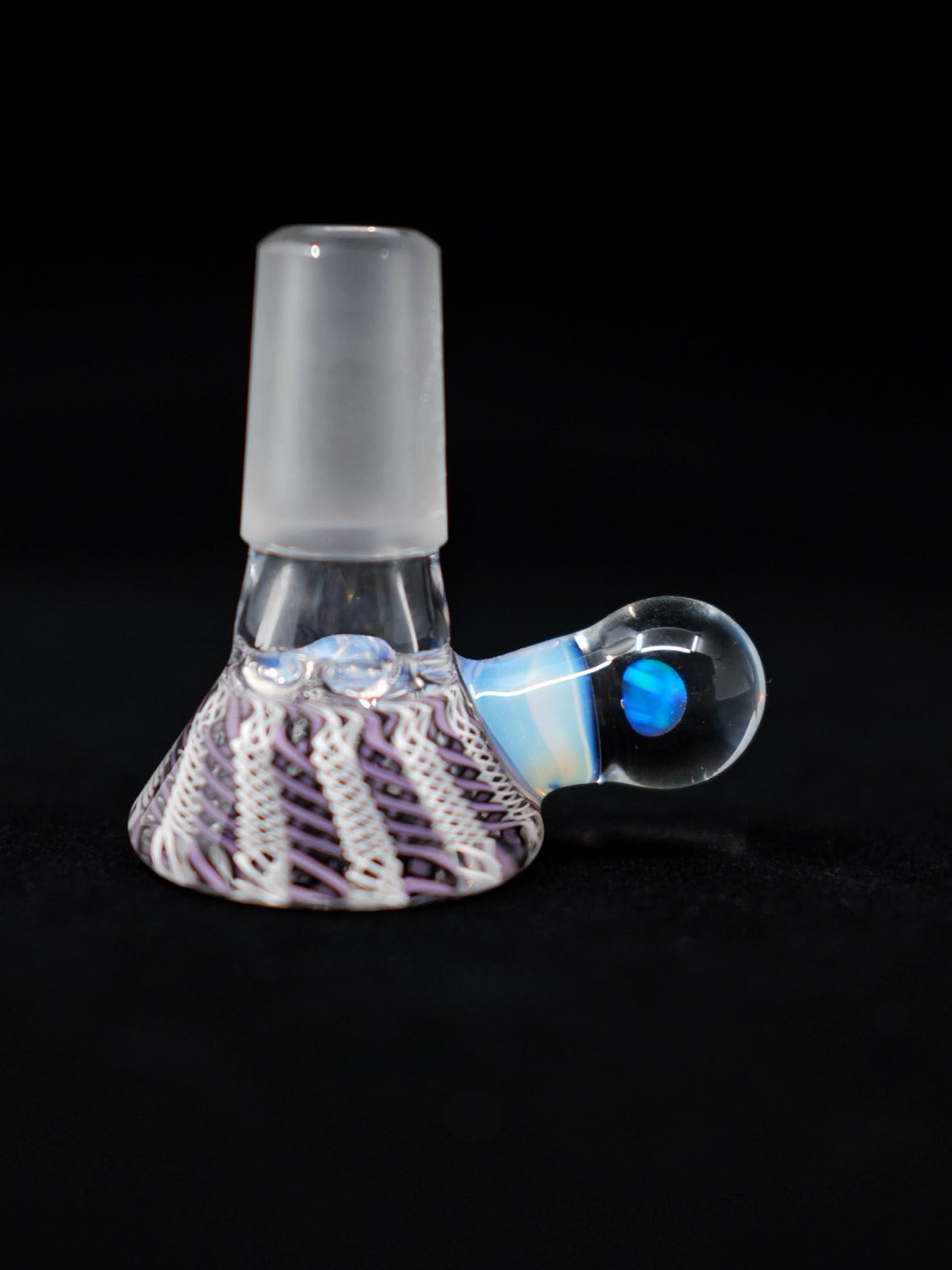 Preview pic of Apixdesign 18mm 4 Hole Slide With Blue Opal