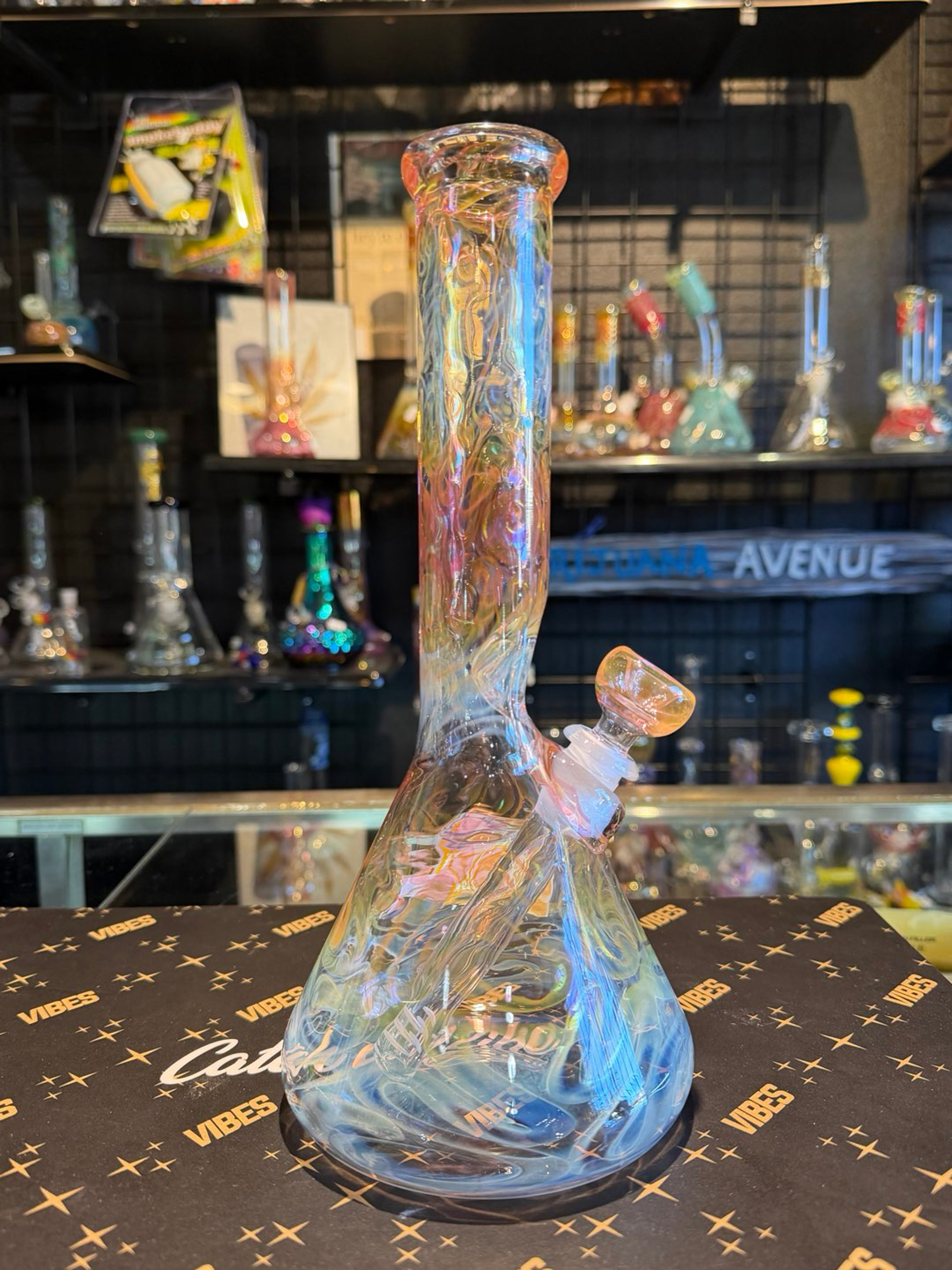 Preview pic of Mary Jane’s Glass Fumed Beaker