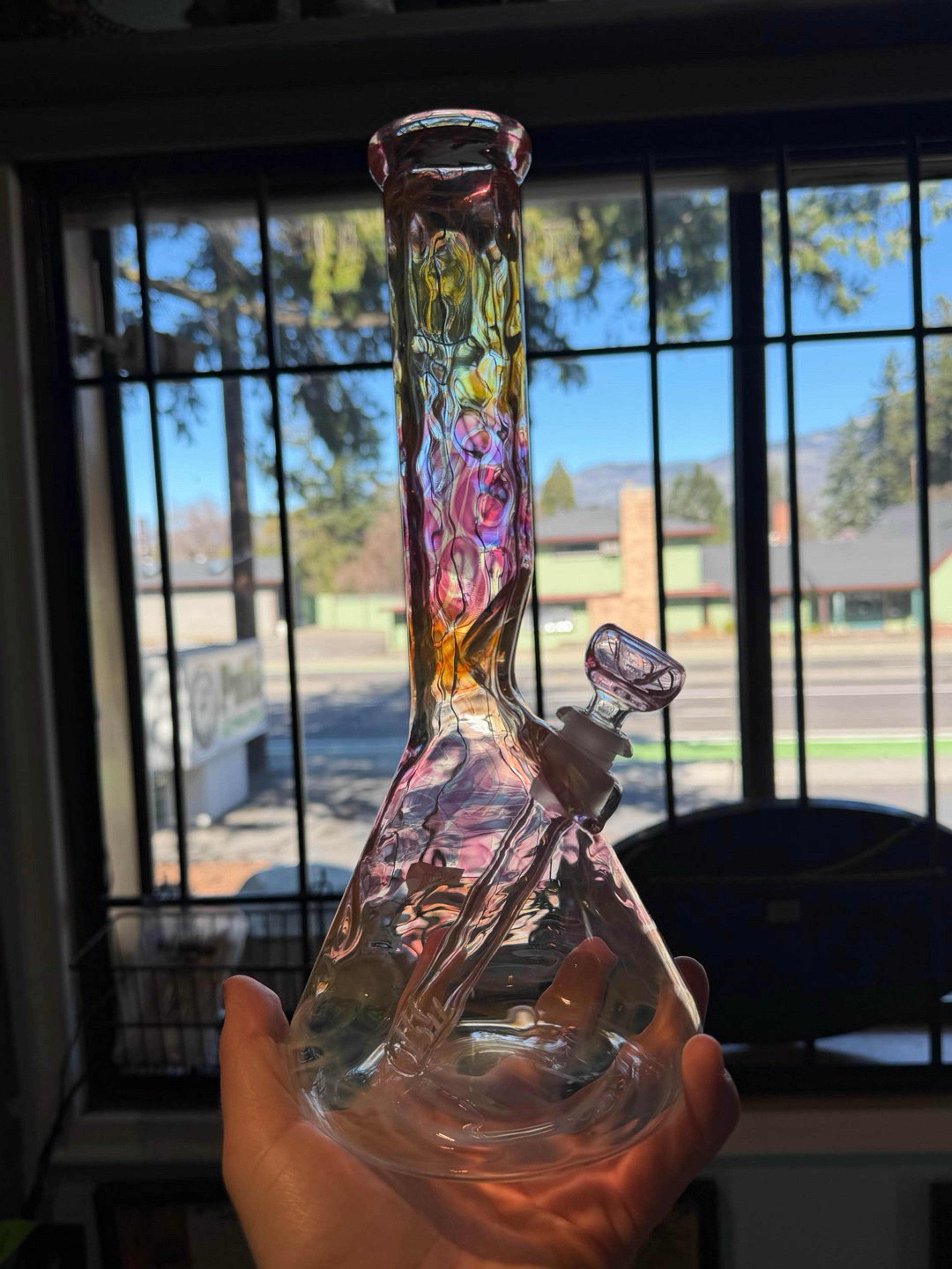 Mary Jane’s Glass Fumed Beaker image 0